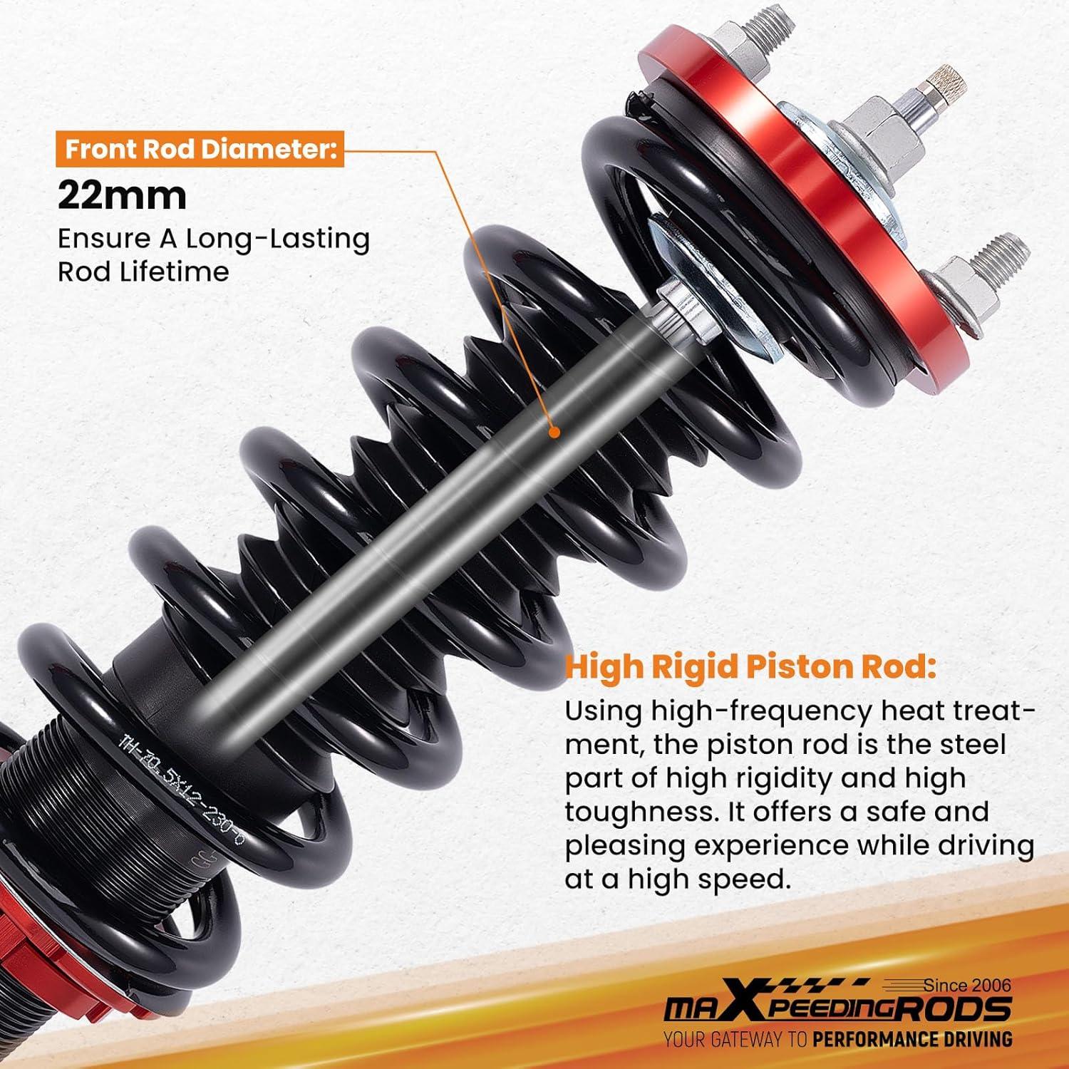 Amortiguadores Ajustables maXpeedingrods para Honda Accord 2003-2007