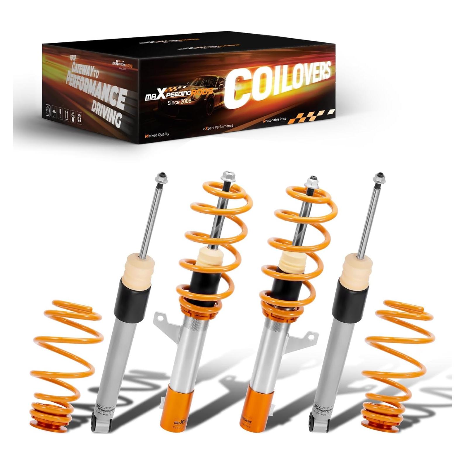 Amortiguadores Ajustables maXpeedingrods para VW Jetta y Golf