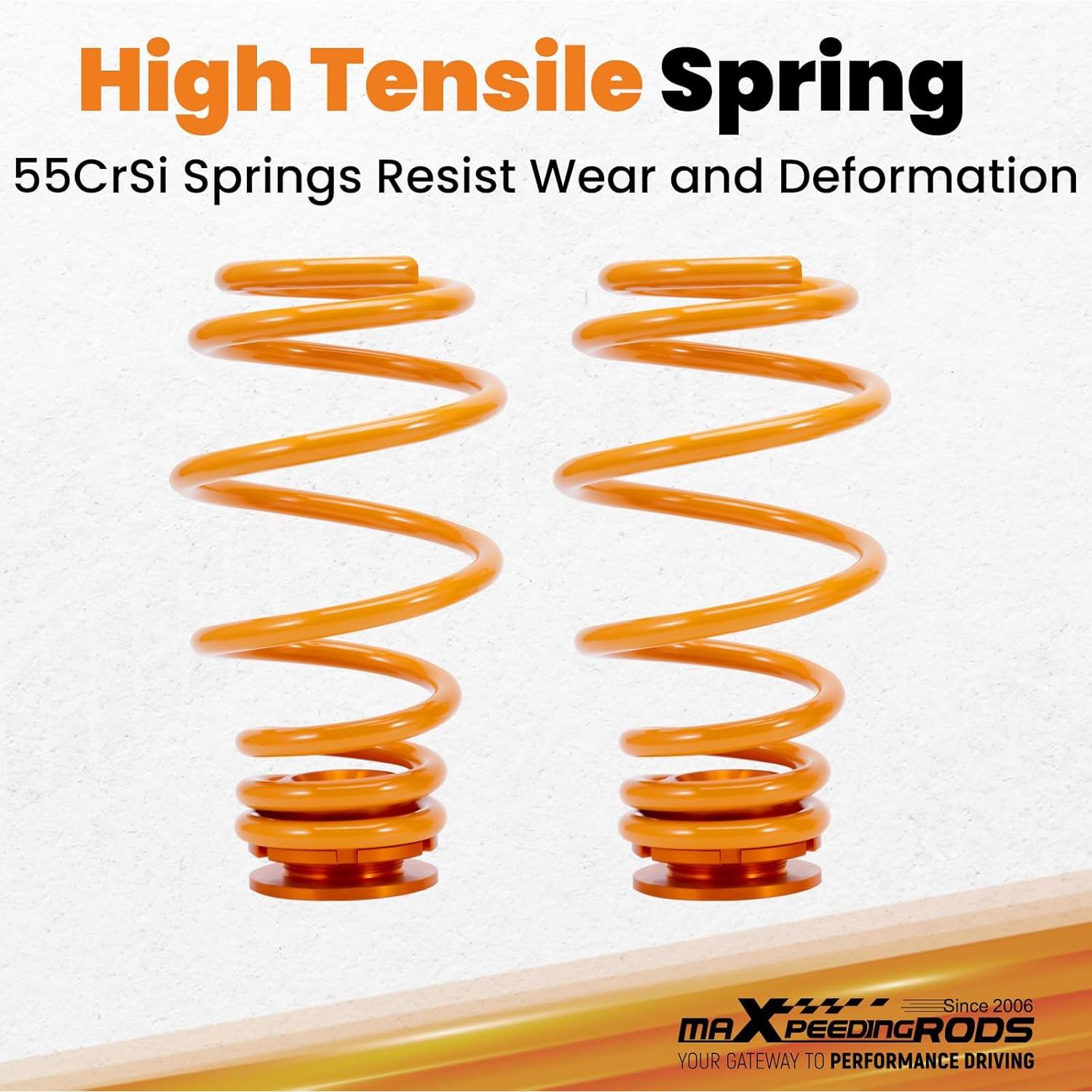 Amortiguadores Ajustables maXpeedingrods para VW Jetta y Golf