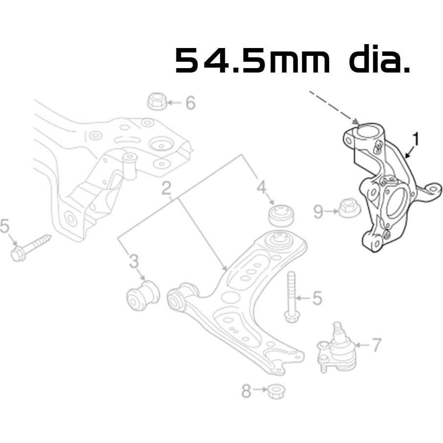 Kit Coilover Rev9 Hyper-Street II para Volkswagen Jetta 2015-2018