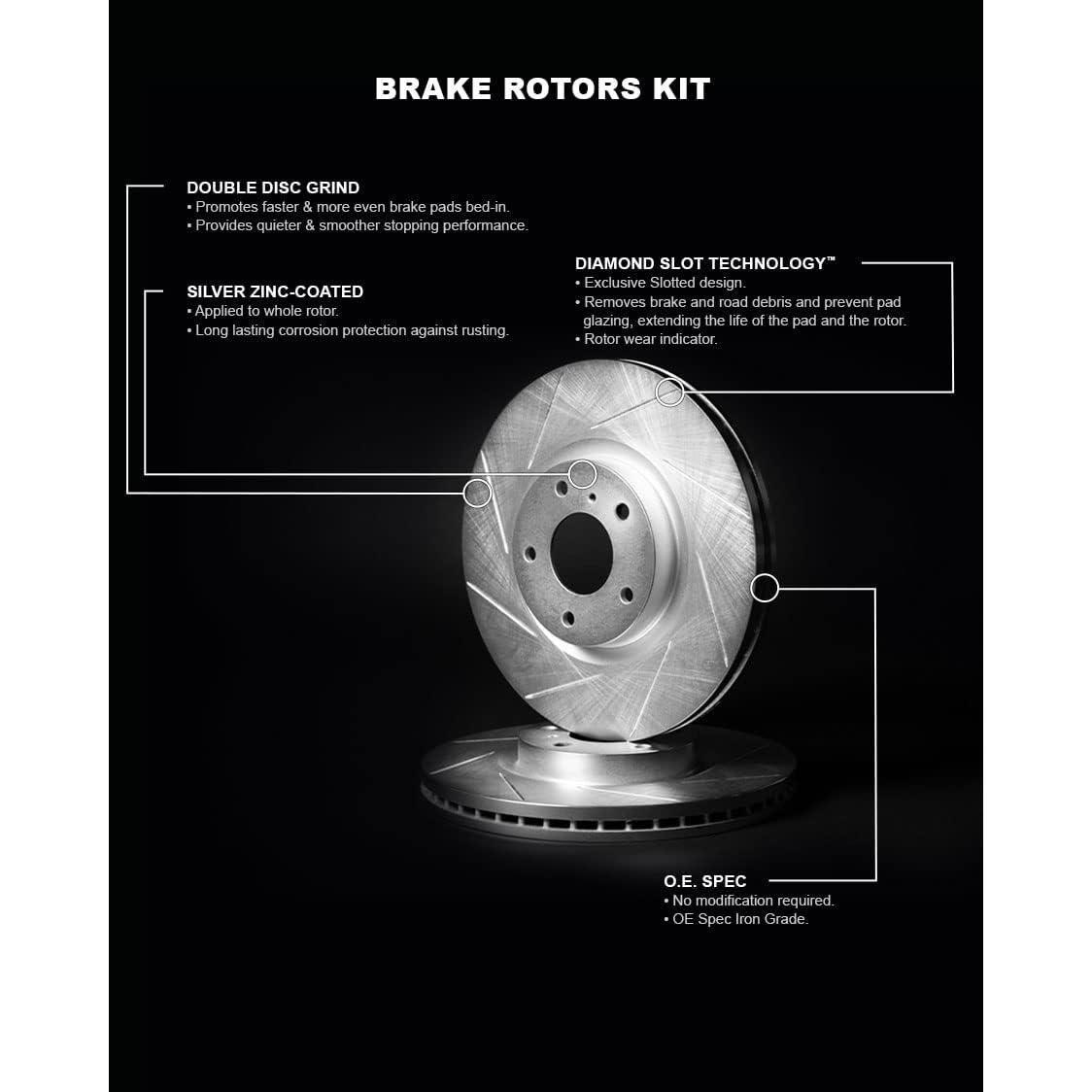 Discos de Freno Traseros R1 Concepts eLINE para Audi A4/A5/A6