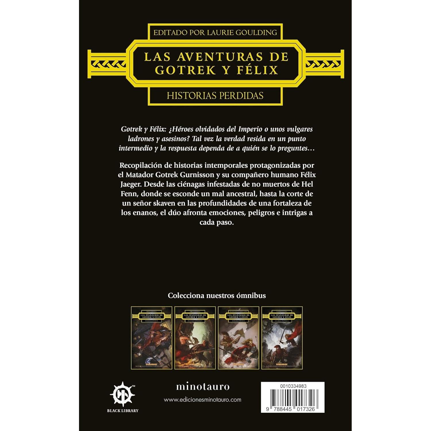 Las aventuras de Gotrek y Félix: Historias perdidas