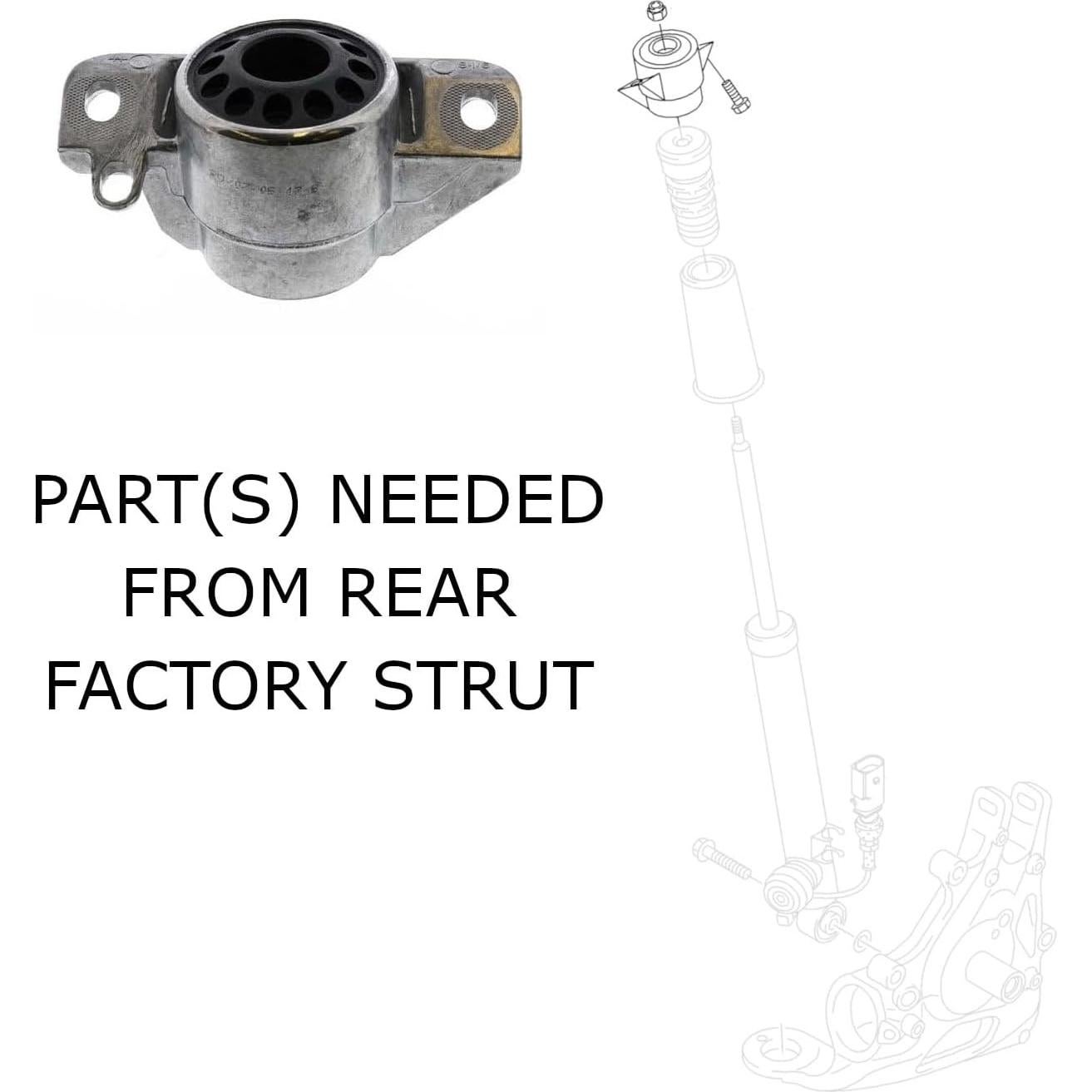 Kit de Suspensión Coilover Godspeed MonoRS para Audi A4/S4 2009-2016