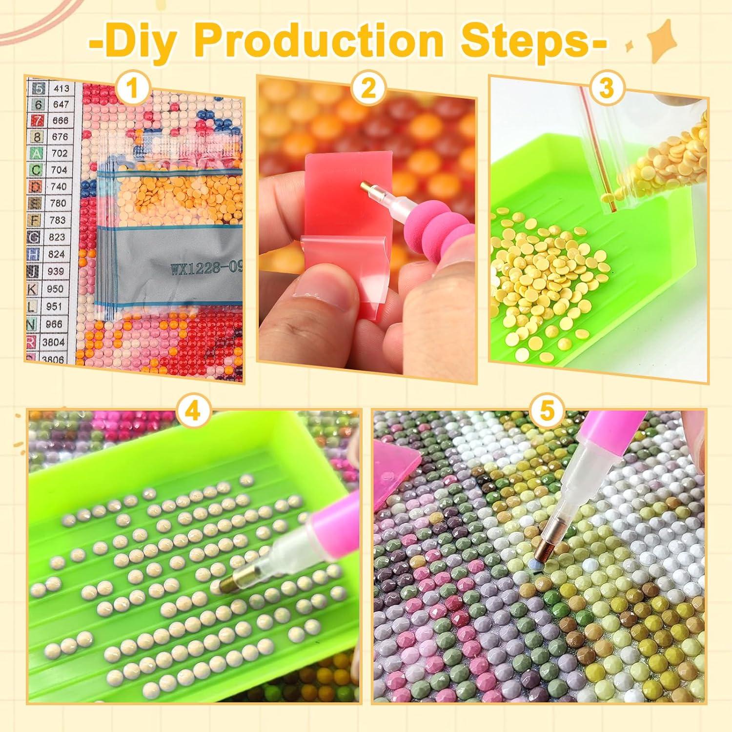 Kit de Pintura de Diamantes DOMROM Amanecer 30x40cm Adultos