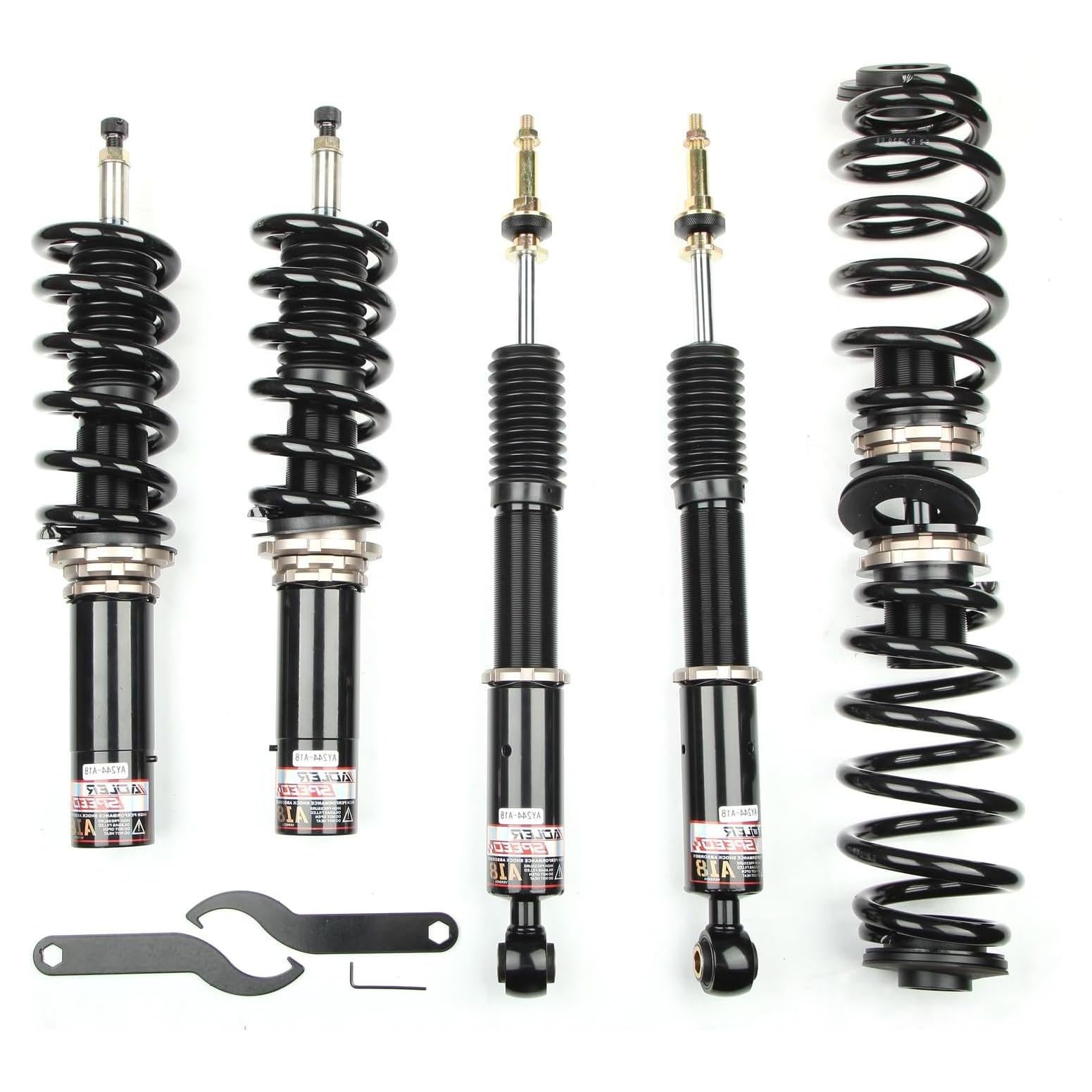Kit de Coilovers AdlerSpeed 18 Vías Ajustables para Audi A7/A6 2012-2018