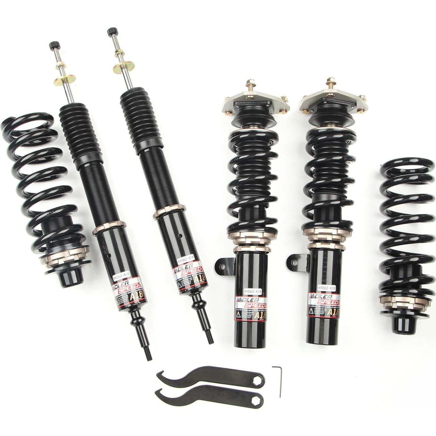 Kit de Suspensión Coilovers AdlerSpeed 18 Vías para BMW RWD