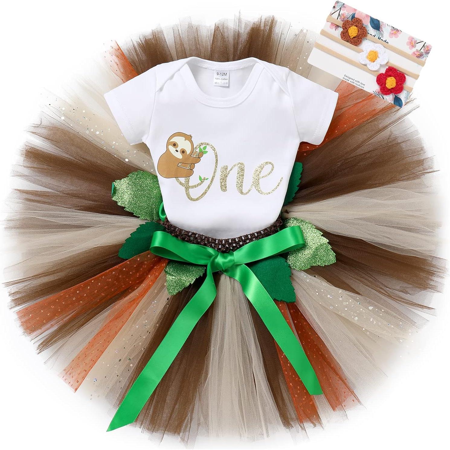 Conjunto de Cumpleaños para Niña AWIBMK 1er Año San Patricio