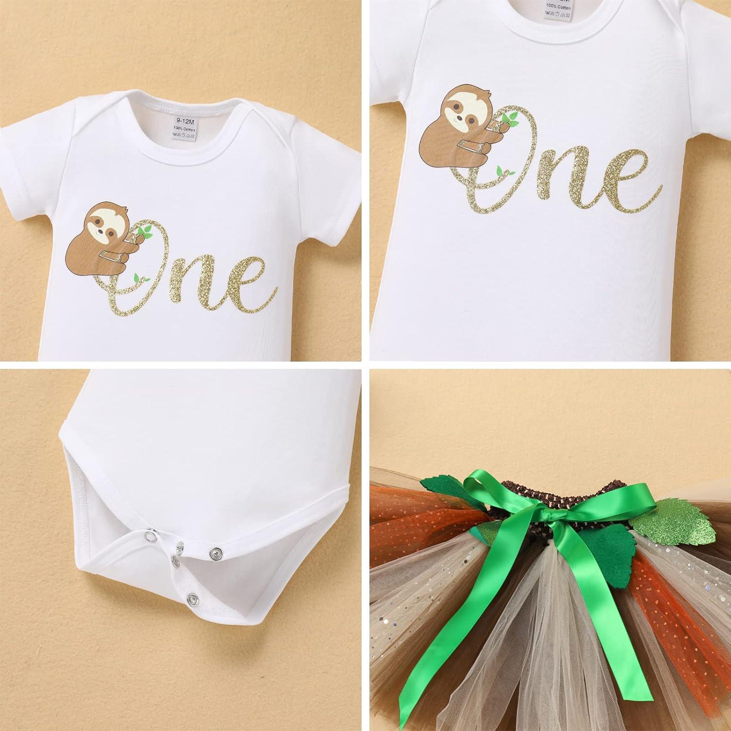 Conjunto de Cumpleaños para Niña AWIBMK 1er Año San Patricio