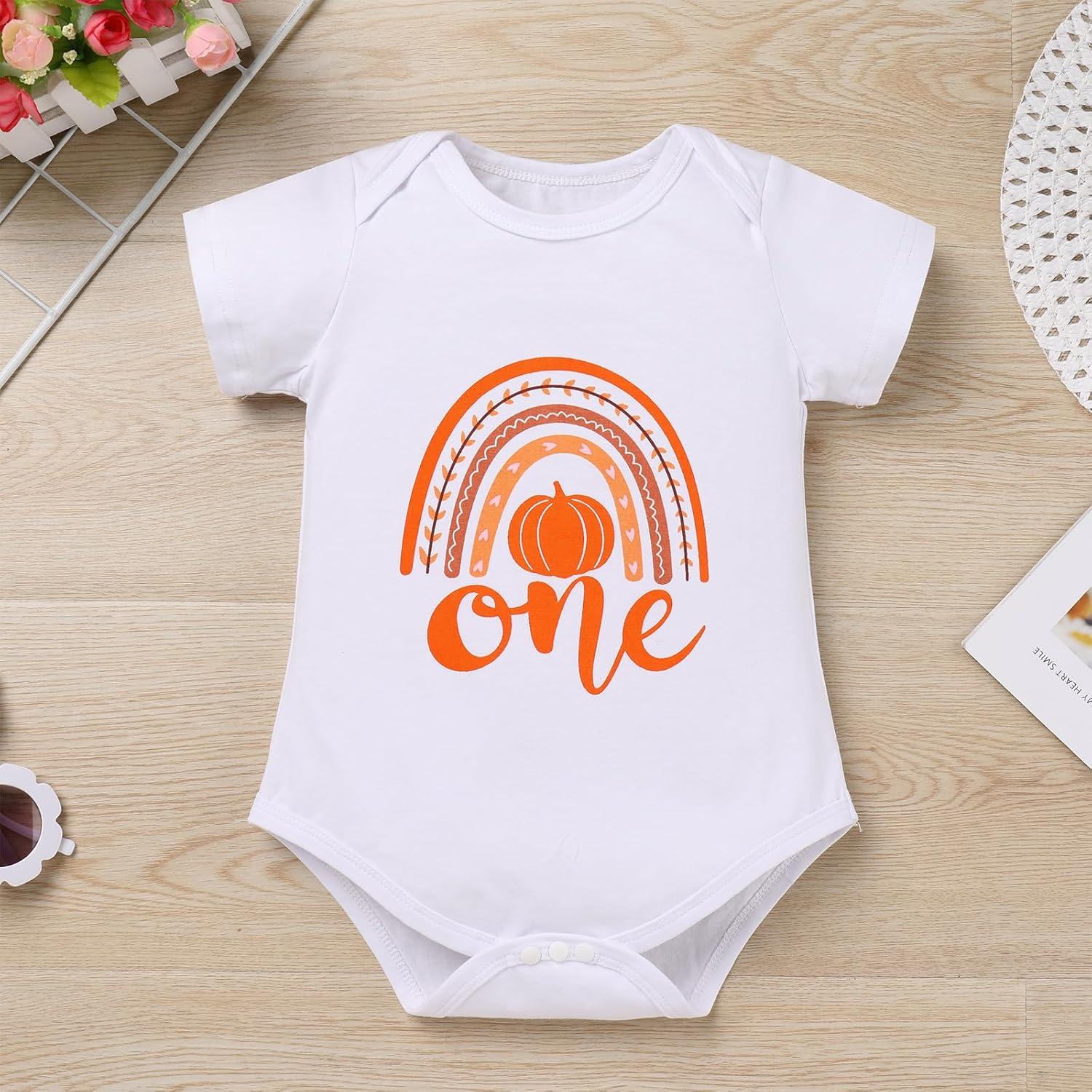 Conjunto de Cumpleaños para Niña AWIBMK 1er Cumpleaños Arcoíris