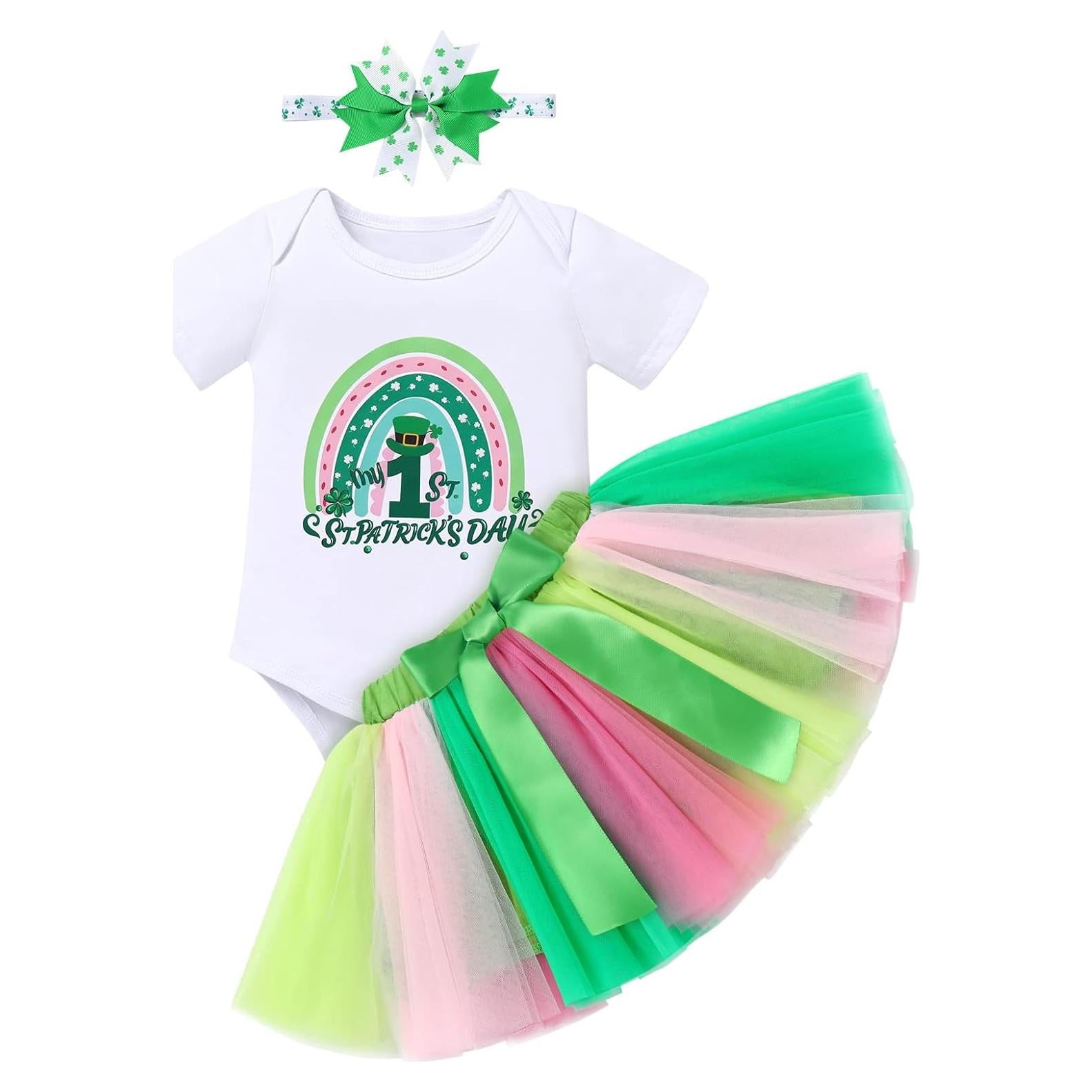 Conjunto de Cumpleaños para Niña AWIBMK Día de San Patricio