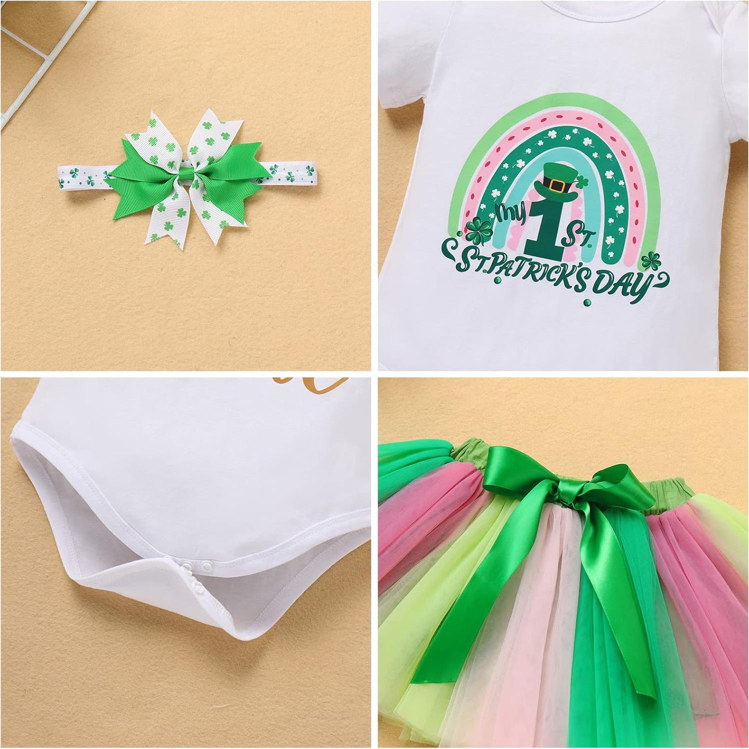 Conjunto de Cumpleaños para Niña AWIBMK Día de San Patricio