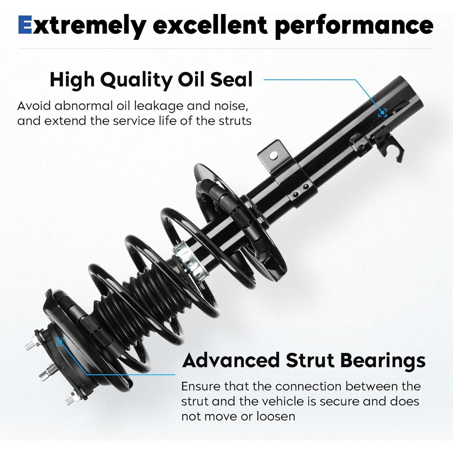 Amortiguadores Frontales TadaMark para Ford Focus 2.0L 2006-2011