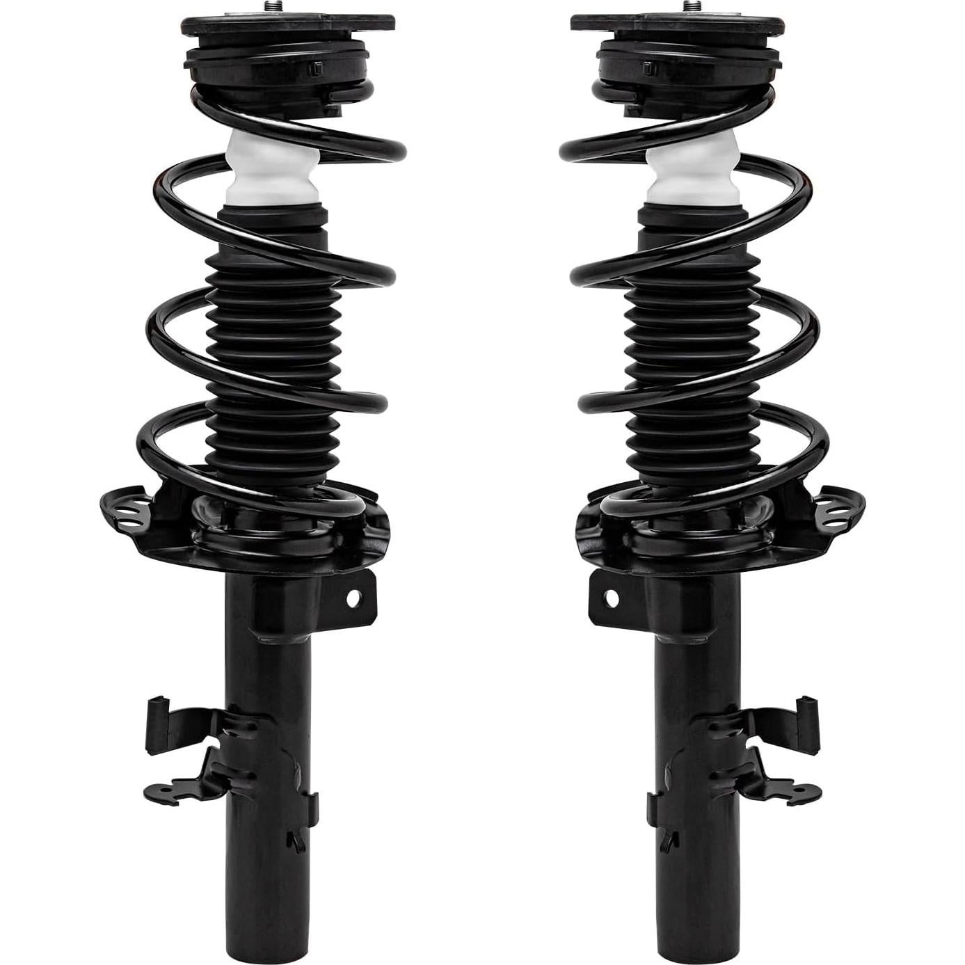 Juego de 4 Estribos y Resortes delantera Detroit Axle para Ford Focus 2013-2018