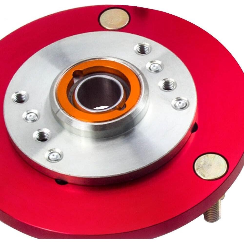 Placa de Camber Coilover Frontal BMW Pack de 2 Rojo