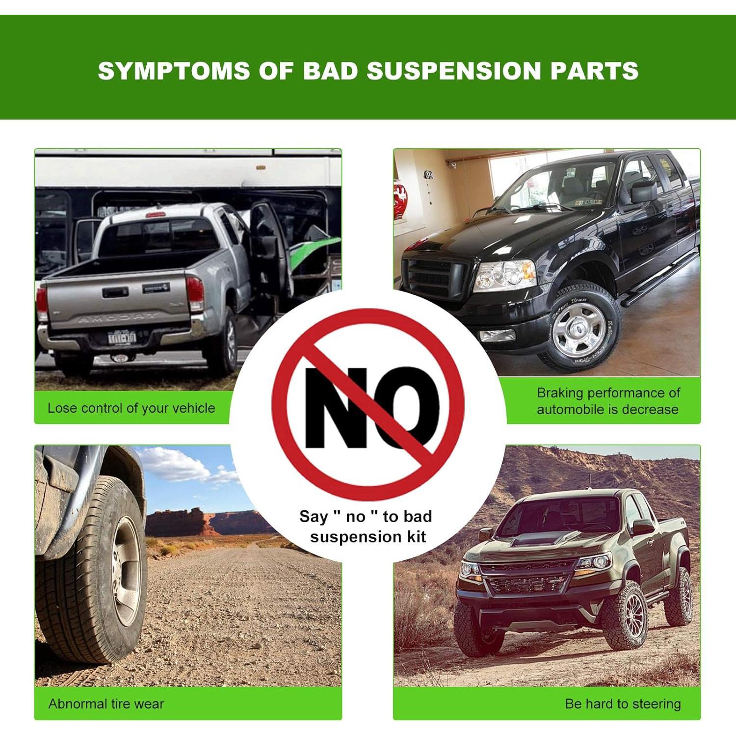 Kit de Suspensión SCITOO para Dodge Ram 1500 2006-2008