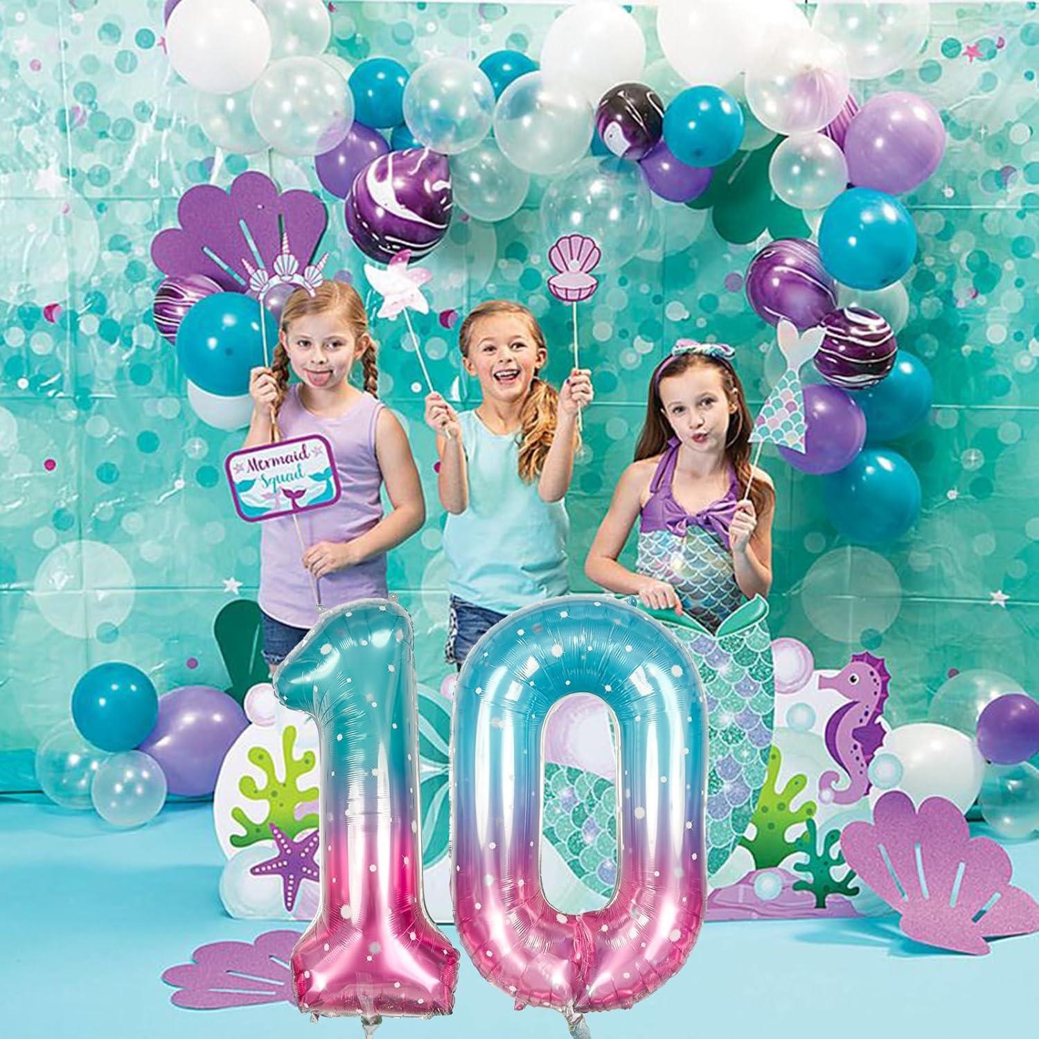 Globo de Número 0 Sirena Isndare 101,6 cm Estrellado