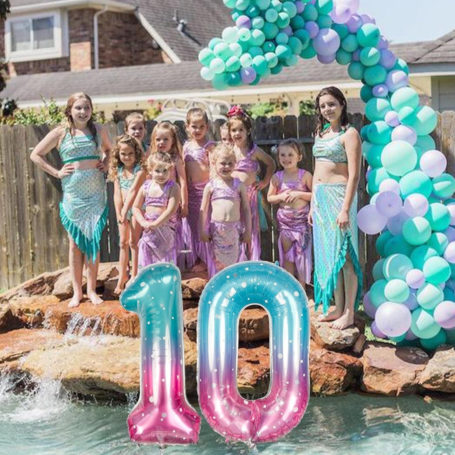 Globo de Número 0 Sirena Isndare 101,6 cm Estrellado