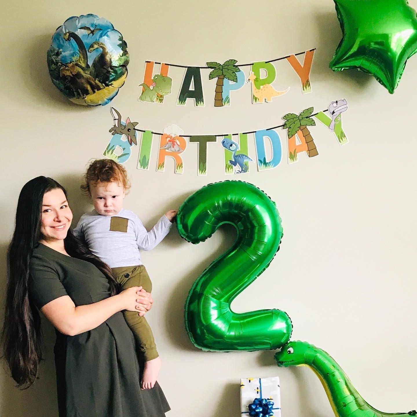 Globo de Número 9 Verde Oscuro 100 cm Foil para Cumpleaños