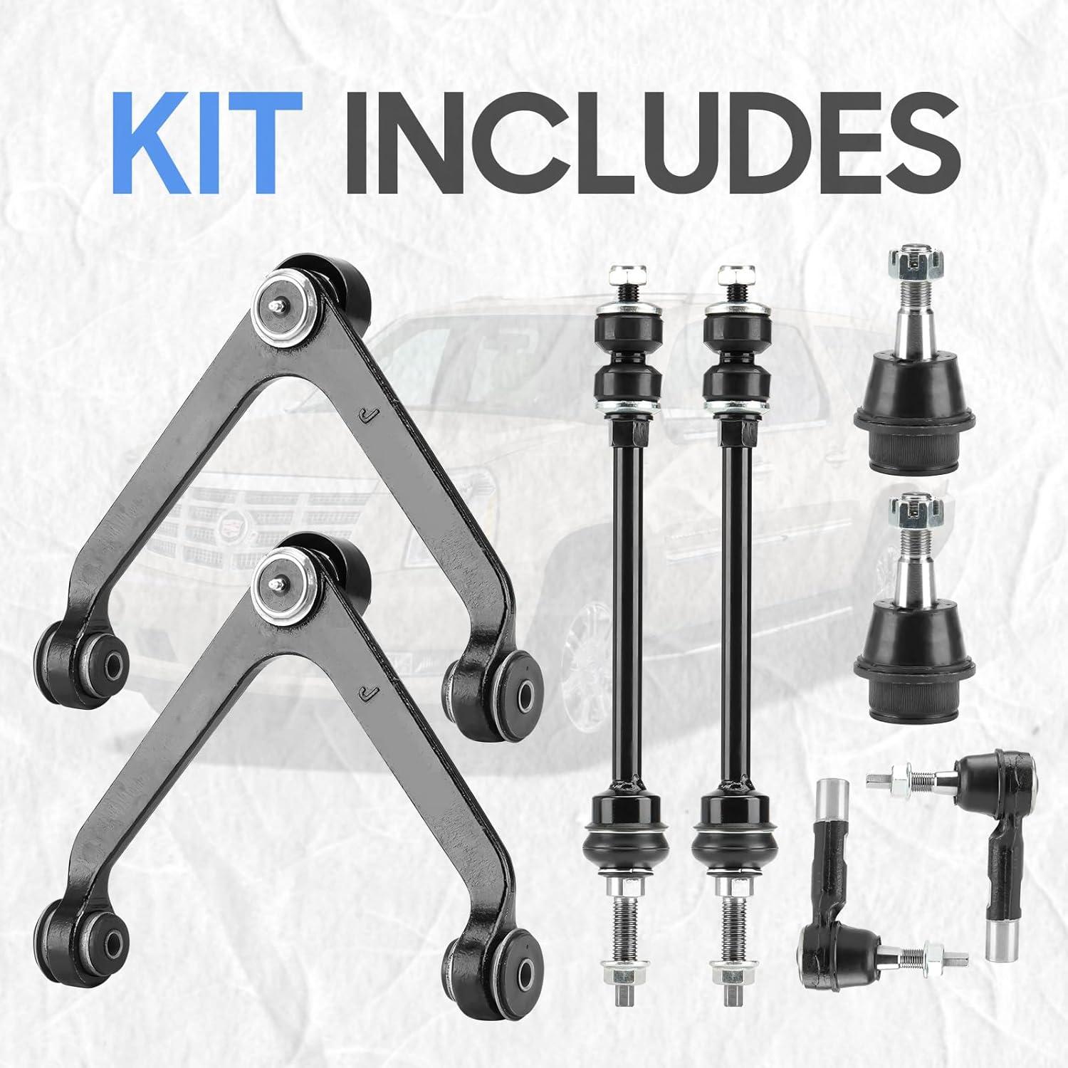 Kit de Suspensión Superior Frontal ILONPA para Dodge Ram 1500 2002-2005 4WD