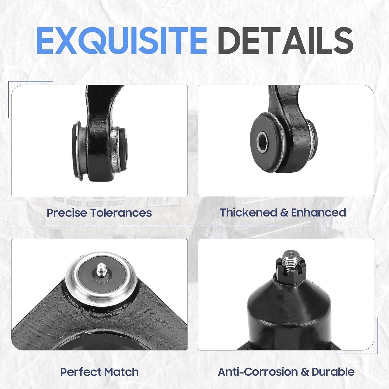 Kit de Suspensión Superior Frontal ILONPA para Dodge Ram 1500 2002-2005 4WD