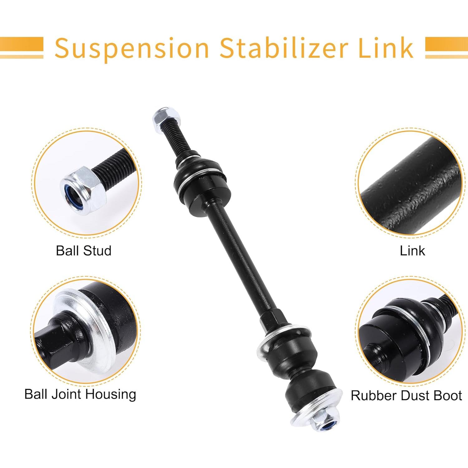 Enlaces de Barra Estabilizadora Delantera X AUTOHAUX para Dodge Dakota