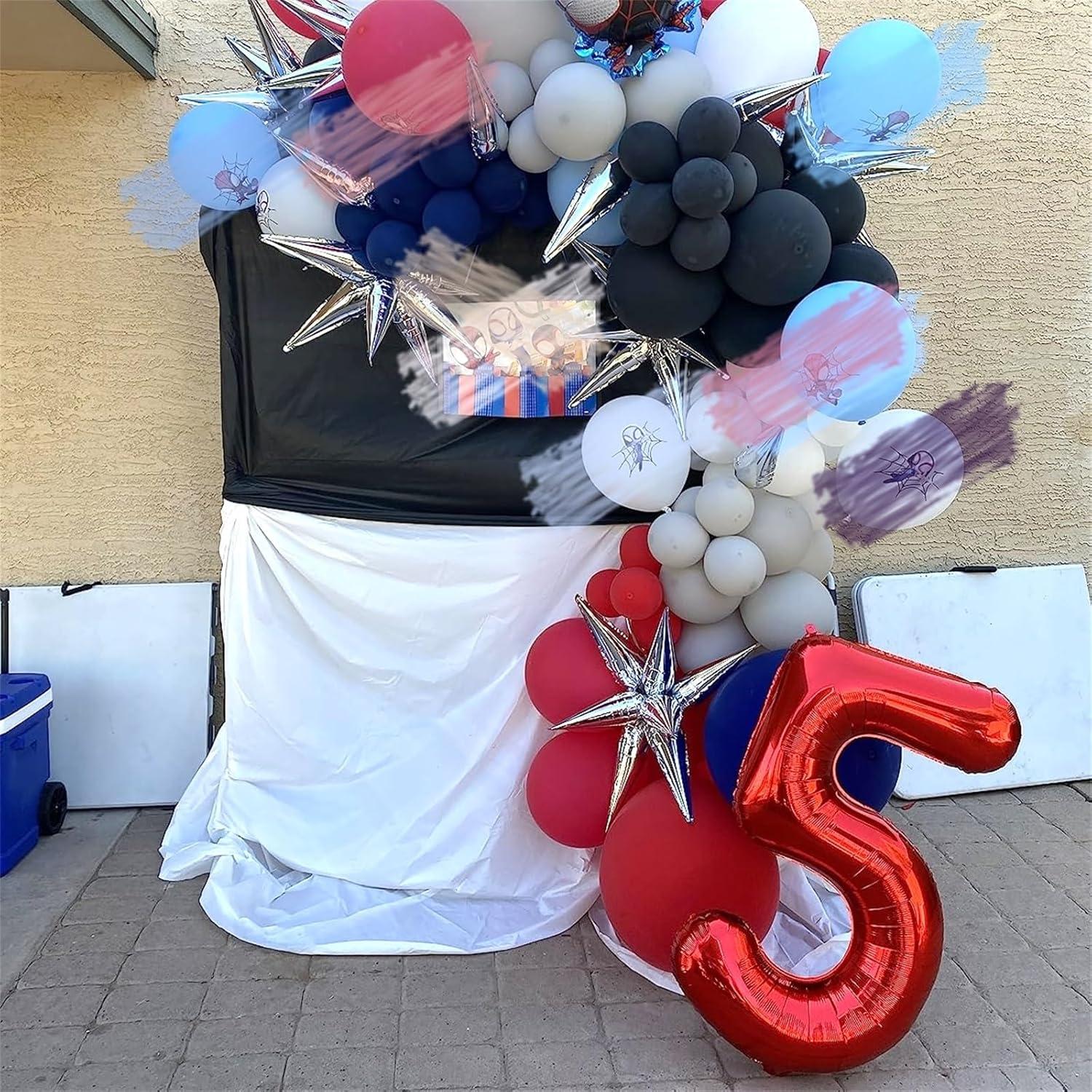 Globo Gigante Rojo Número 5 de 101,6 cm para Fiesta