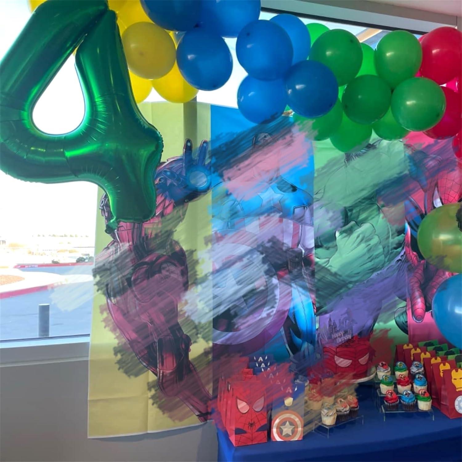 Globo Número 2 Verde Oscuro 101,6 cm para Cumpleaños