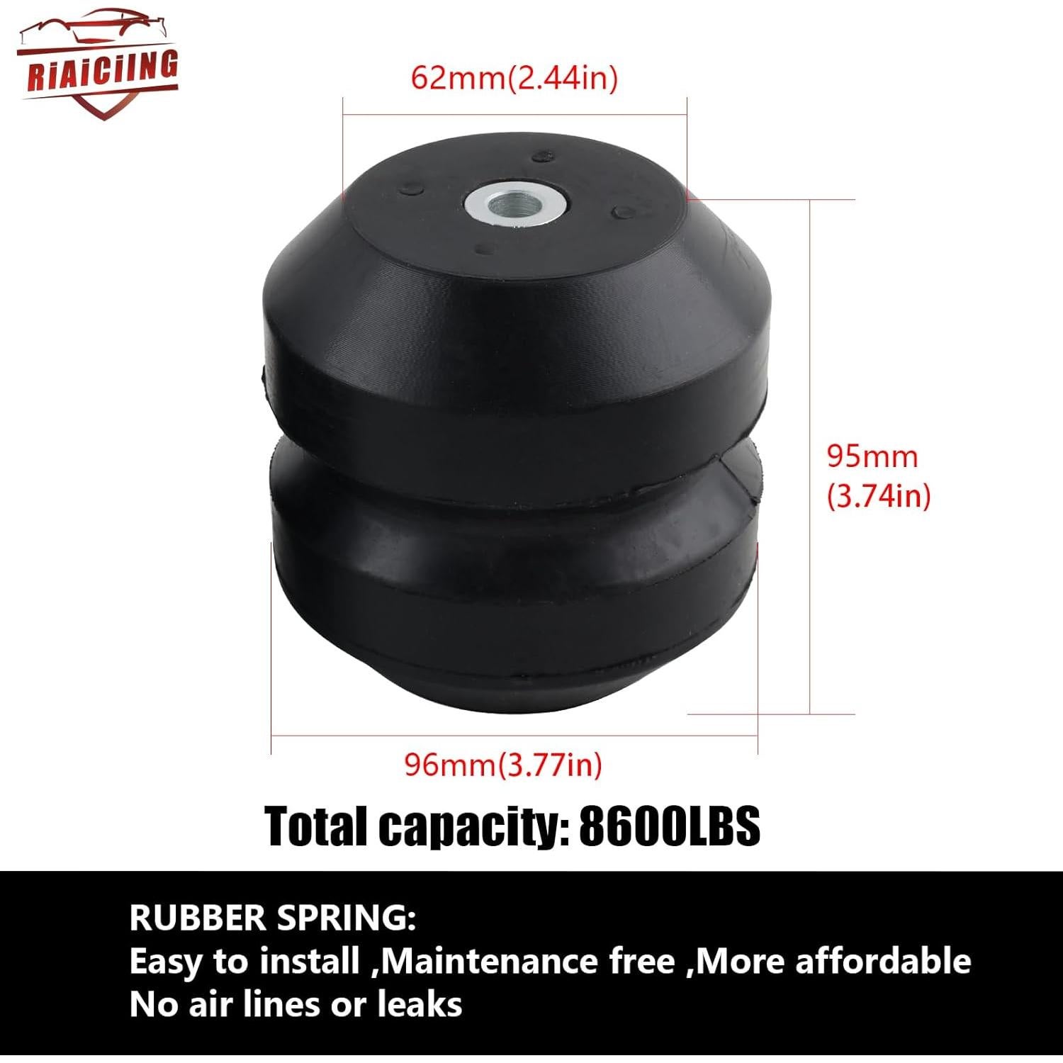 Kit de Resorte de Ayuda RiAiCiING para Suspensión F150 2015-2022