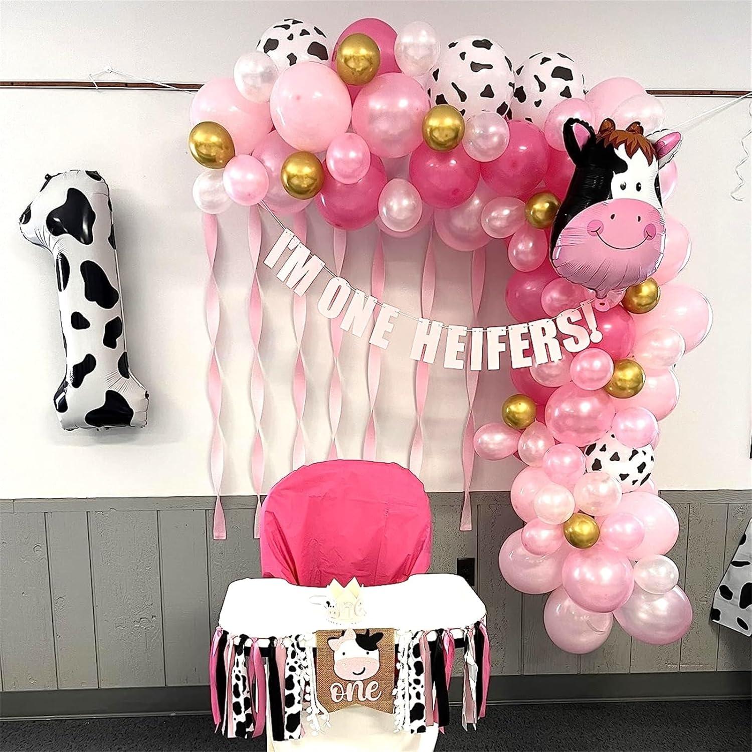 Globo Número 9 101,6 cm de Vaca para Cumpleaños Niños