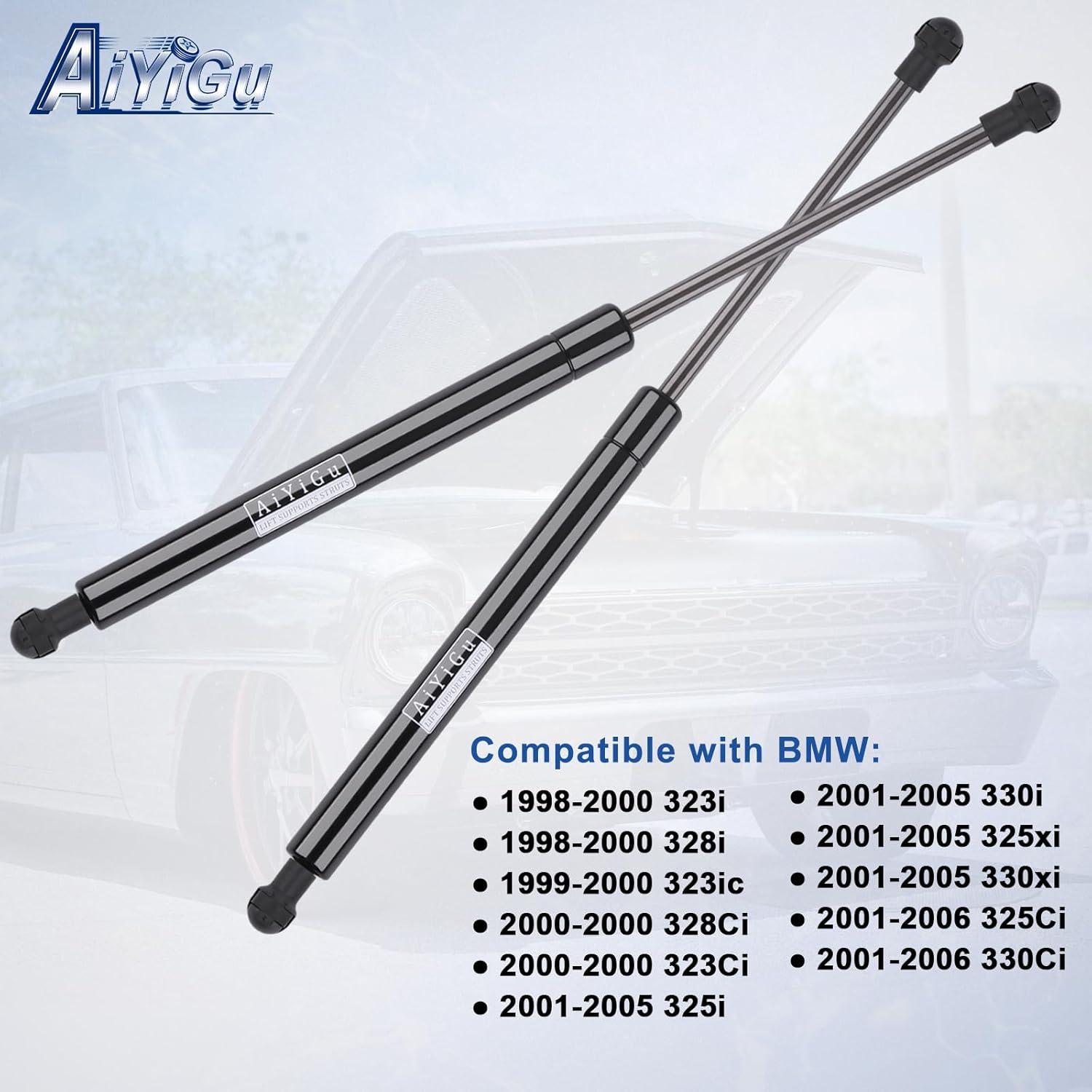 Struts de Capó Delantero AiYiGu 4115 para BMW E46 1998-2006
