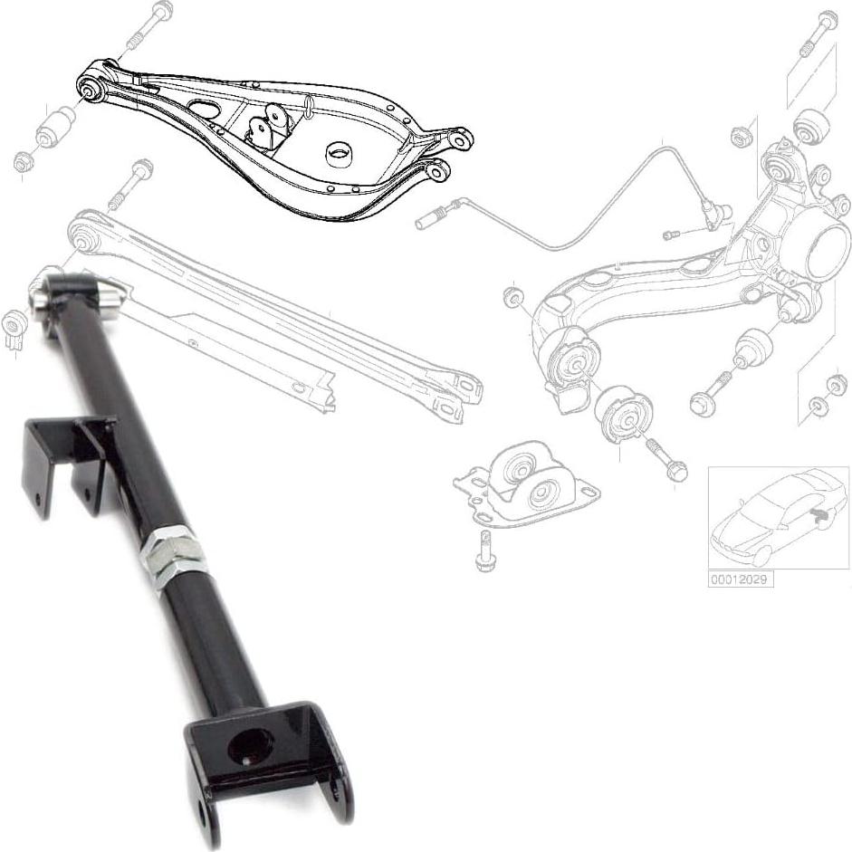 Kit de Suspensión Coilover Godspeed MRS1417 para BMW 3-Series RWD