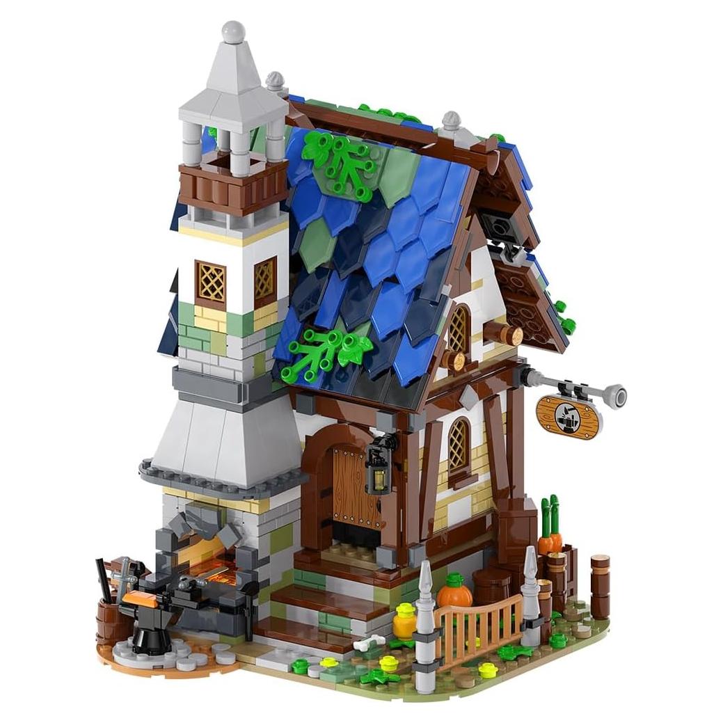 dOvOb Conjunto de Bloques Medievales con Ladrillos LED 1200 Pzas