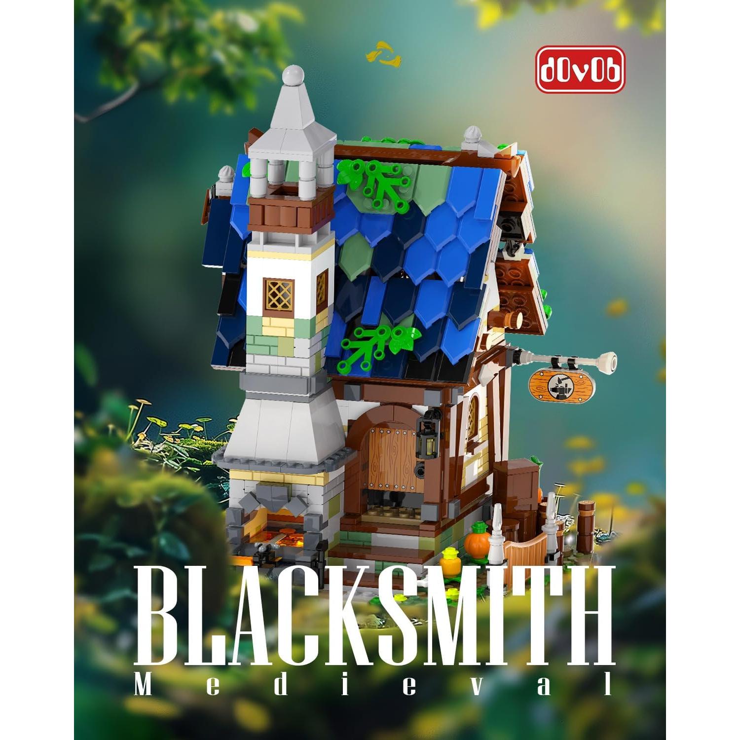 dOvOb Conjunto de Bloques Medievales con Ladrillos LED 1200 Pzas