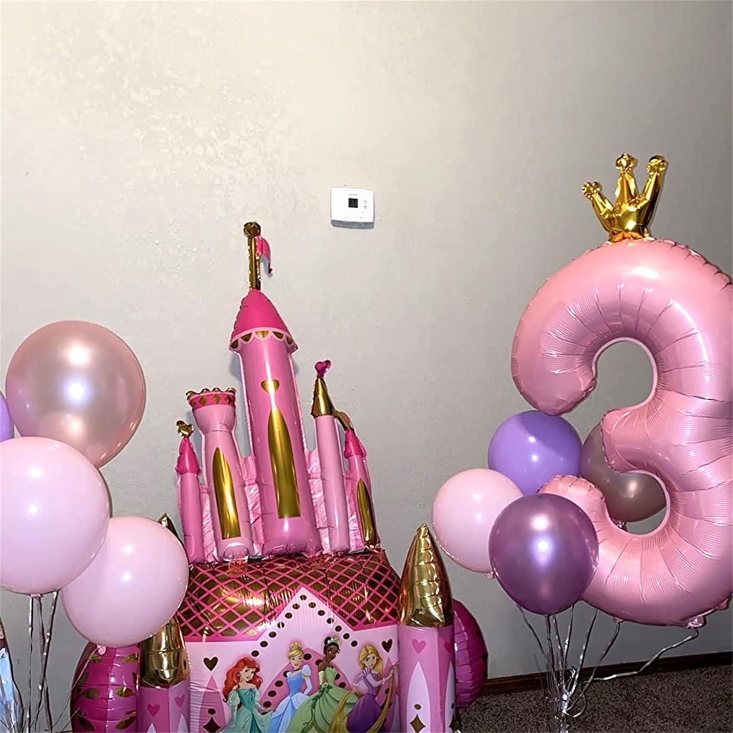 Globo Gigante Número 9 Rosa 101,6 cm para Cumpleaños