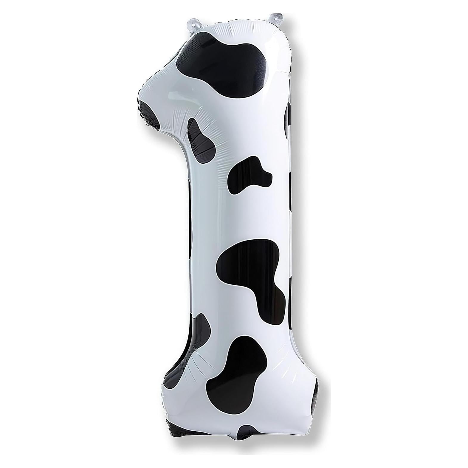 Globo Número 1 Vaca 101.6 cm Autosealable Decoración