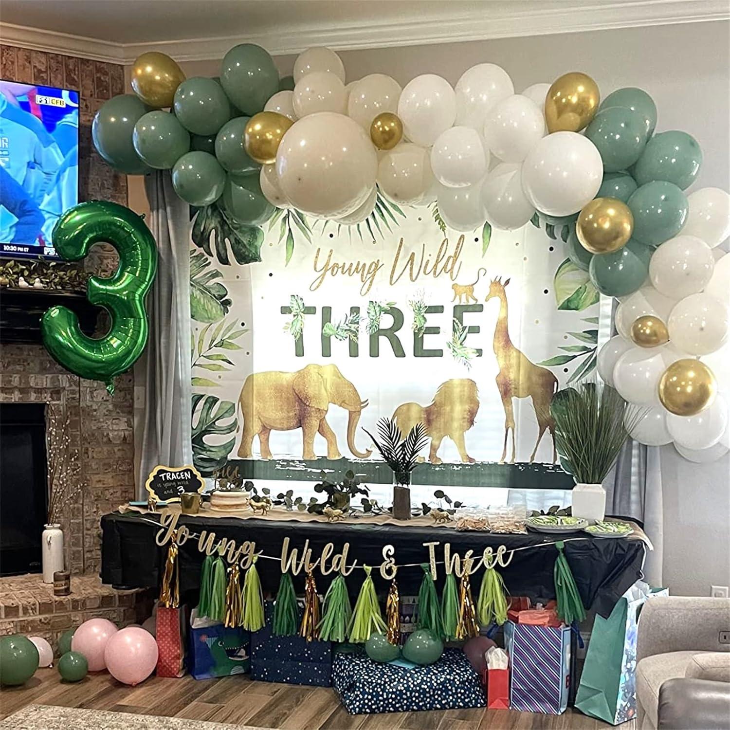 Globo Número 1 Verde Oscuro 101,6 cm para Fiestas