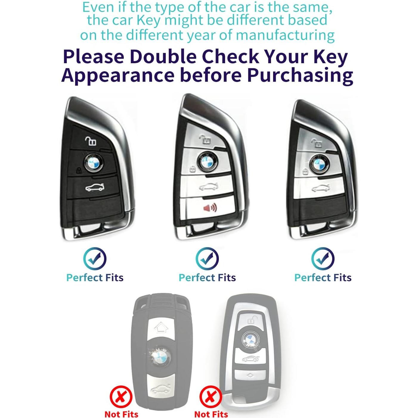 Cubierta de llave TPU avanzada Creatividad para BMW Tipo B