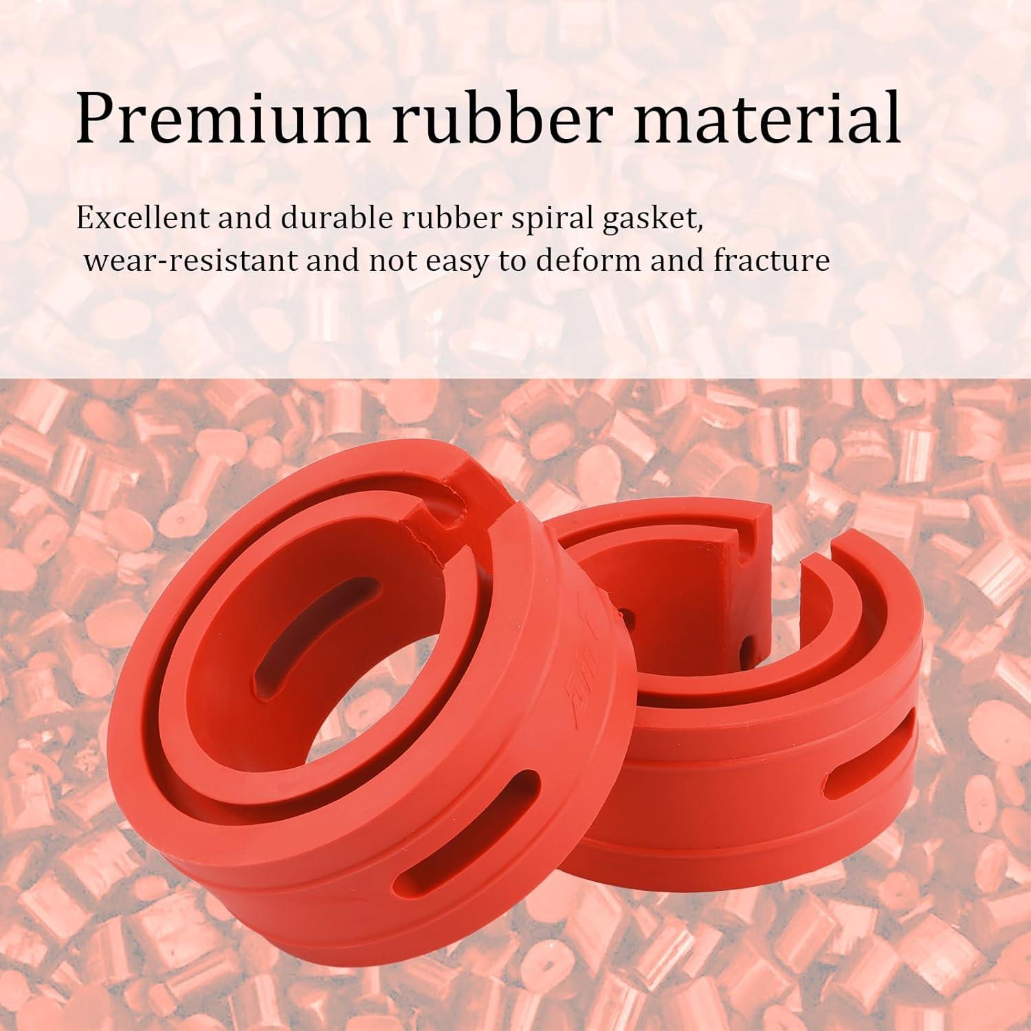 Espaciadores de Resortes de Bobina YGDMD 1.45''-1.65'' Caucho