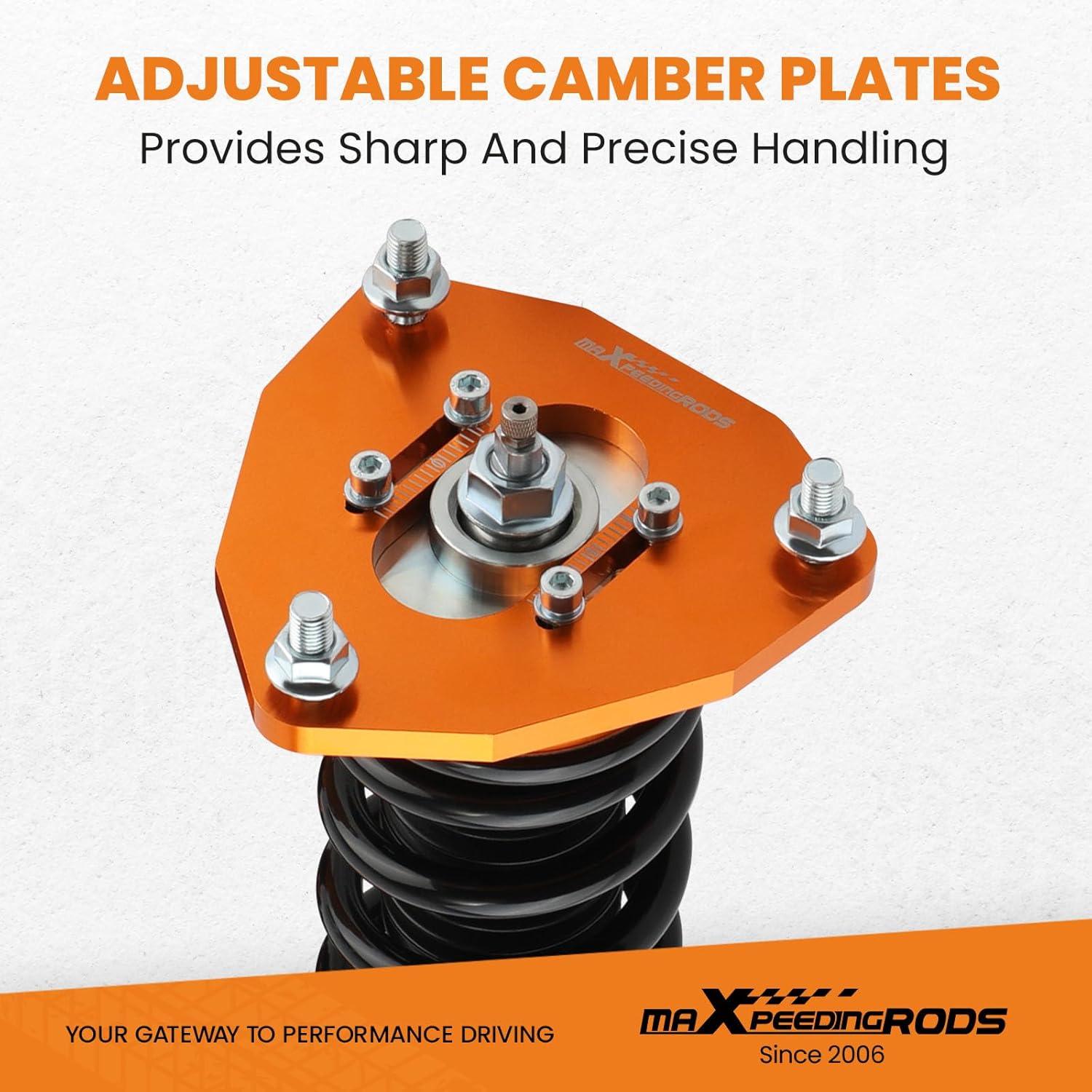 Amortiguadores Ajustables maXpeedingrods para Mitsubishi Lancer 2002-2006