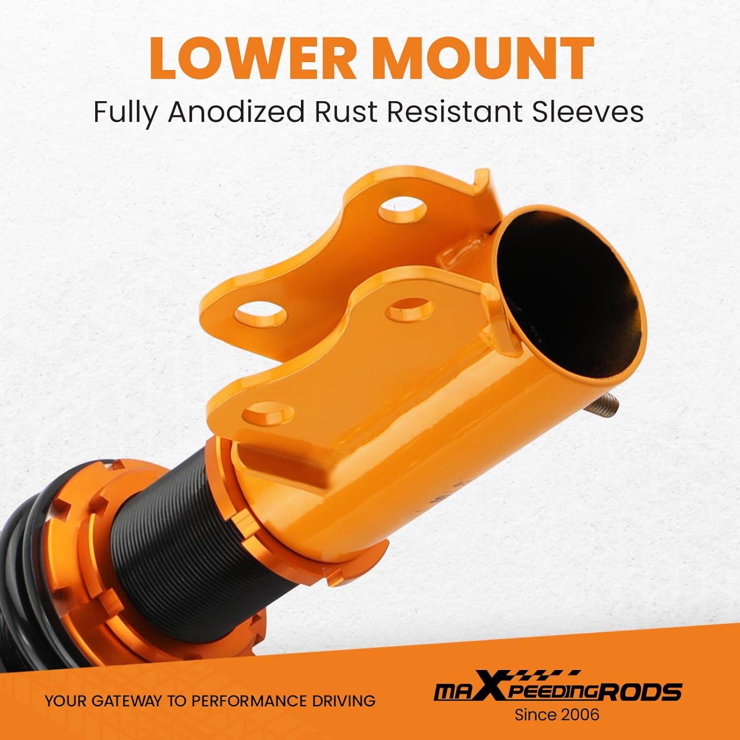 Amortiguadores Ajustables maXpeedingrods para Mitsubishi Lancer 2002-2006