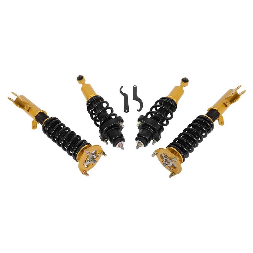 Amortiguadores ajustables ANGLEWIDE para Mitsubishi Lancer 2008-2016