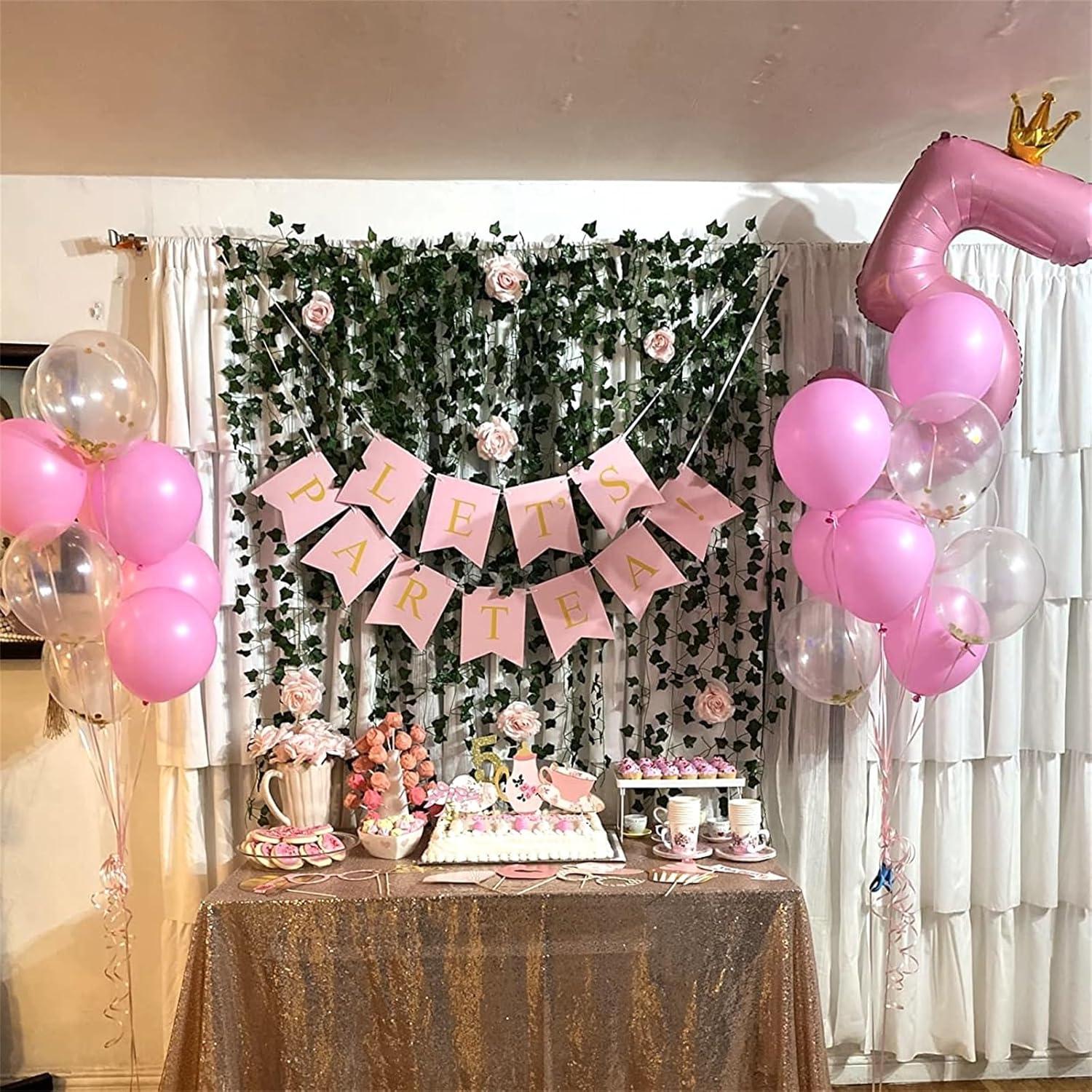 Globo de Número 6 Rosa Claro 101,6 cm para Fiestas