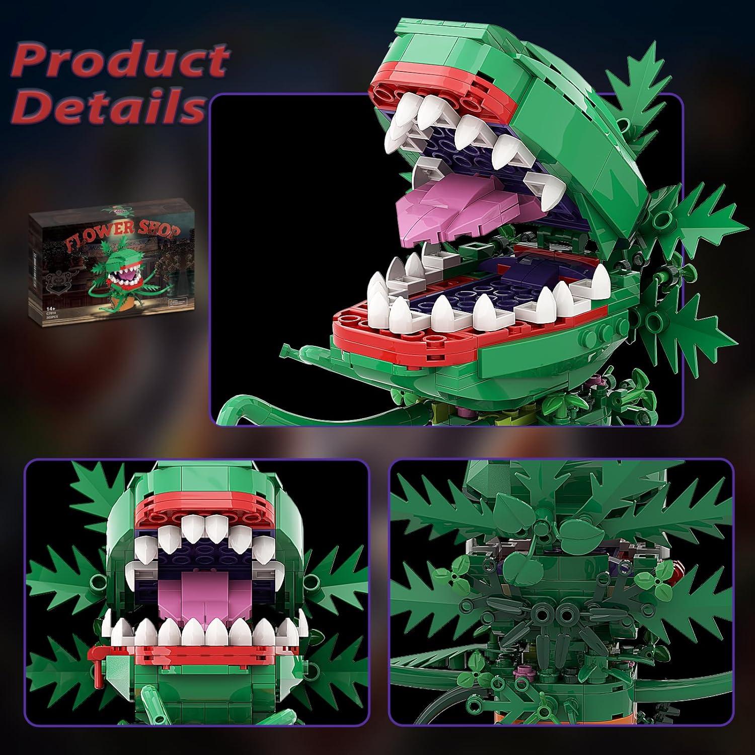 Kit de Bloques de Construcción Audrey II Planta Caníbal 303PCS