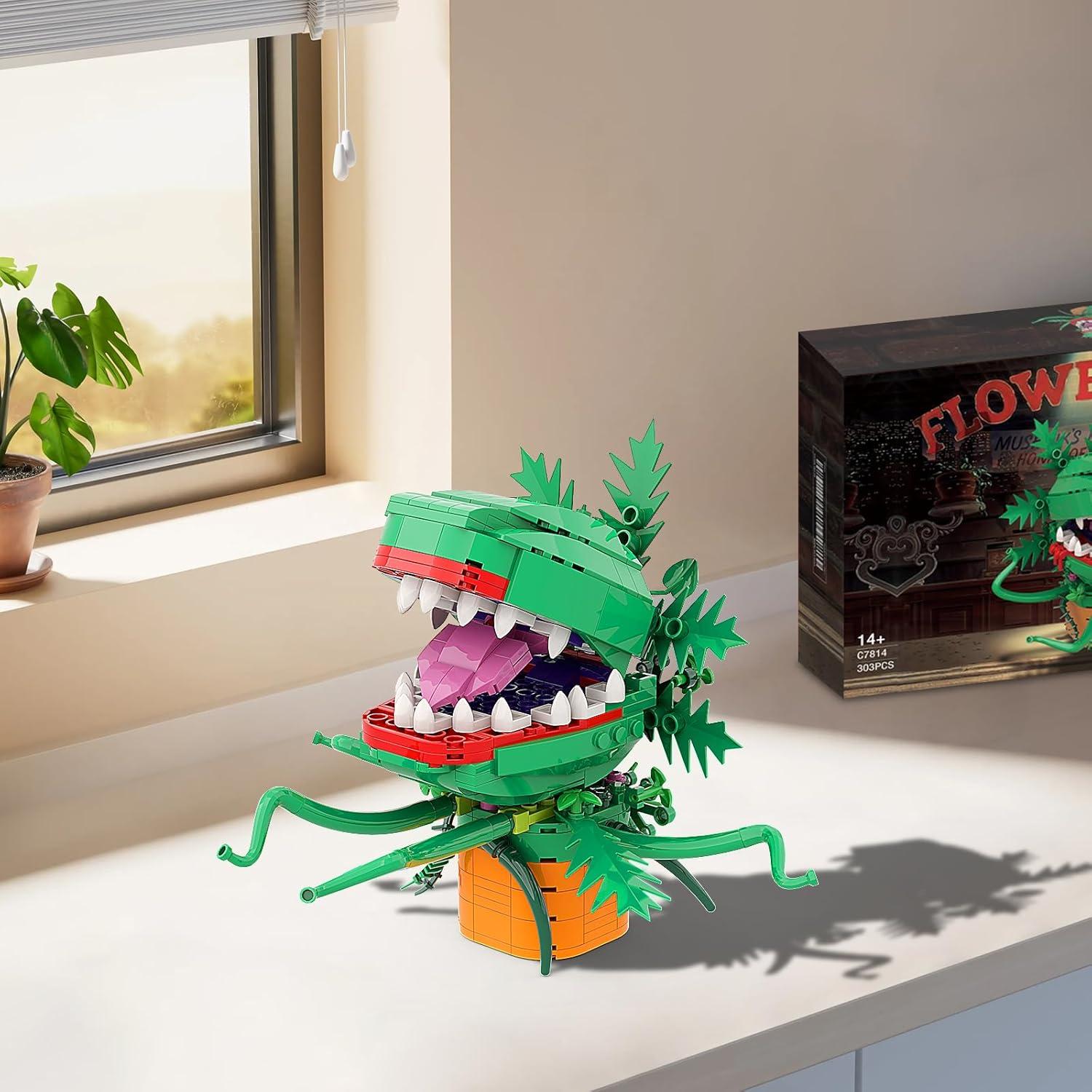 Kit de Bloques de Construcción Audrey II Planta Caníbal 303PCS