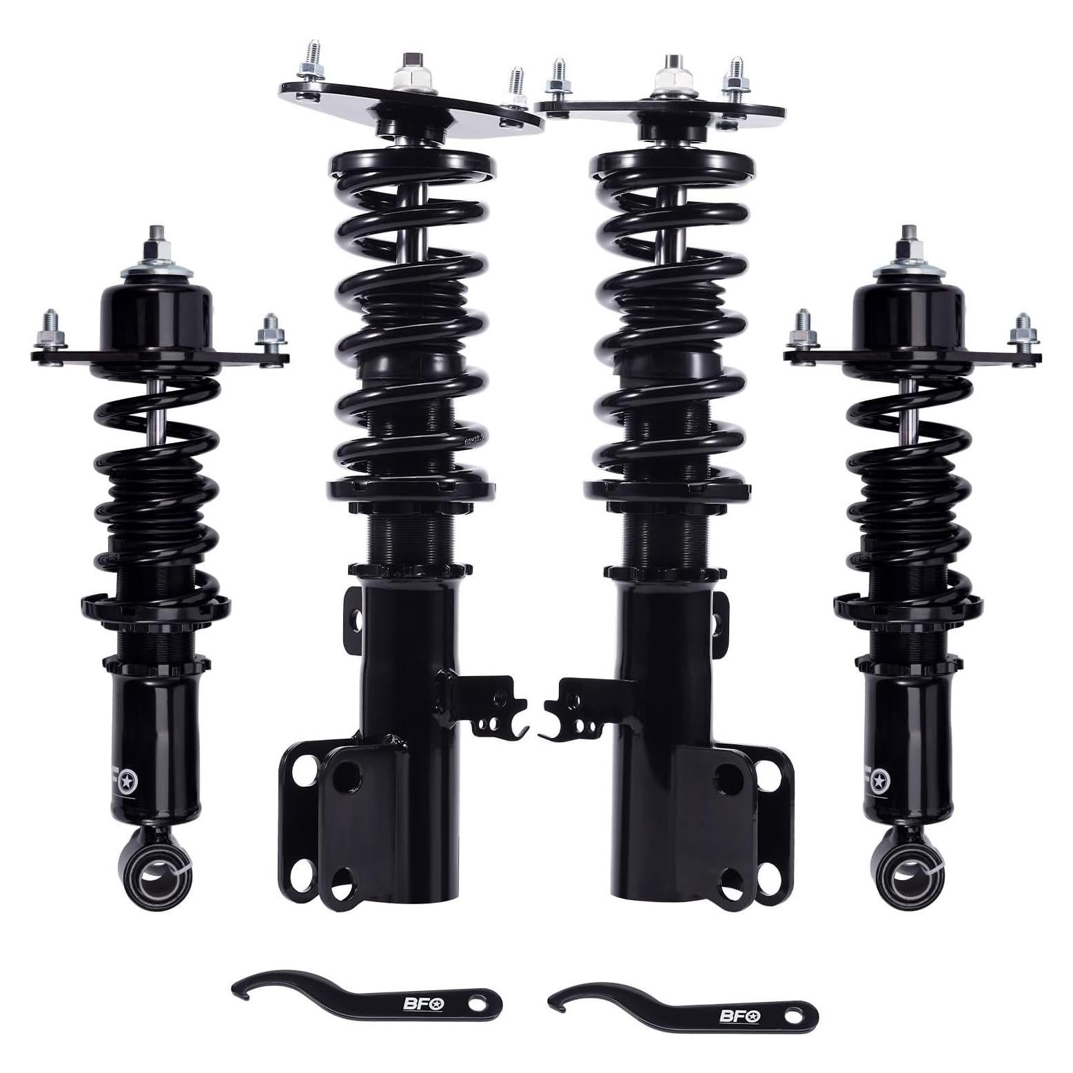 Coilovers BFO Ajustables para Toyota Corolla y Matrix 2009-2019