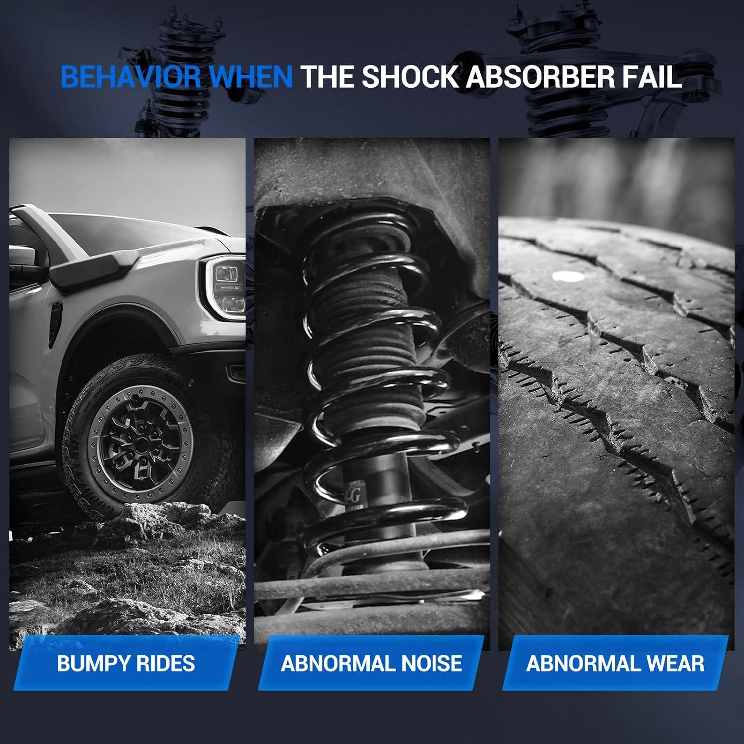 Resortes traseros completos Autoround 171953 171954 para Toyota Corolla y Chevy Prizm