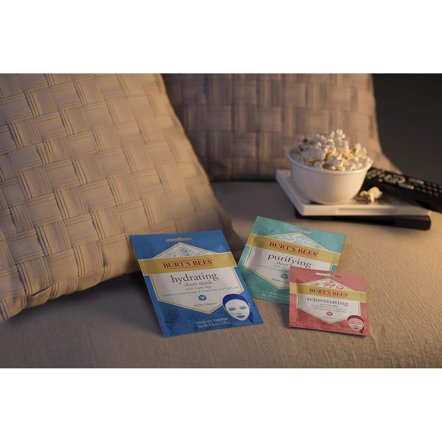 Mascarilla Hidratante Burt's Bees con Salvia Clary 1 Unidad