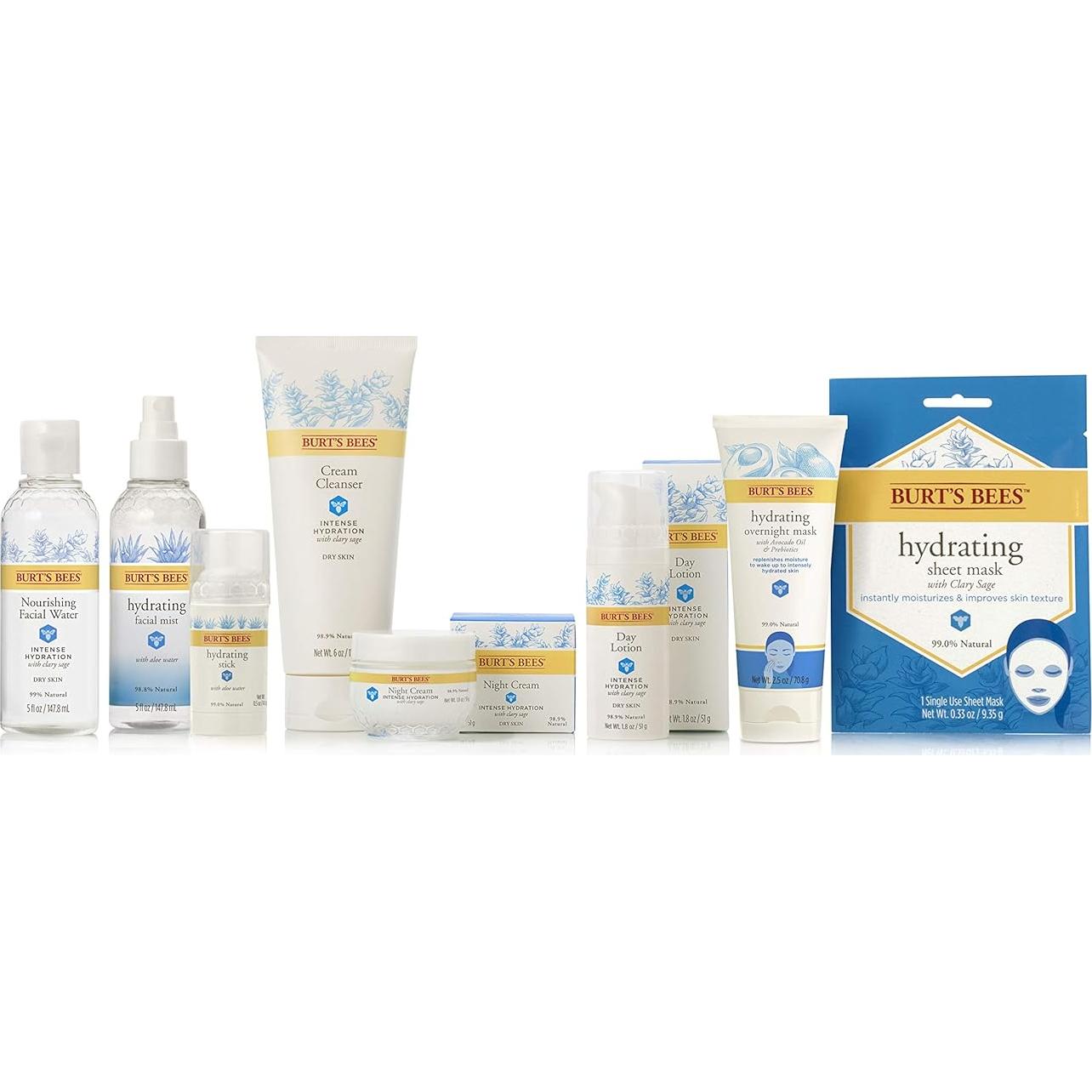 Mascarilla Hidratante Burt's Bees con Salvia Clary 1 Unidad