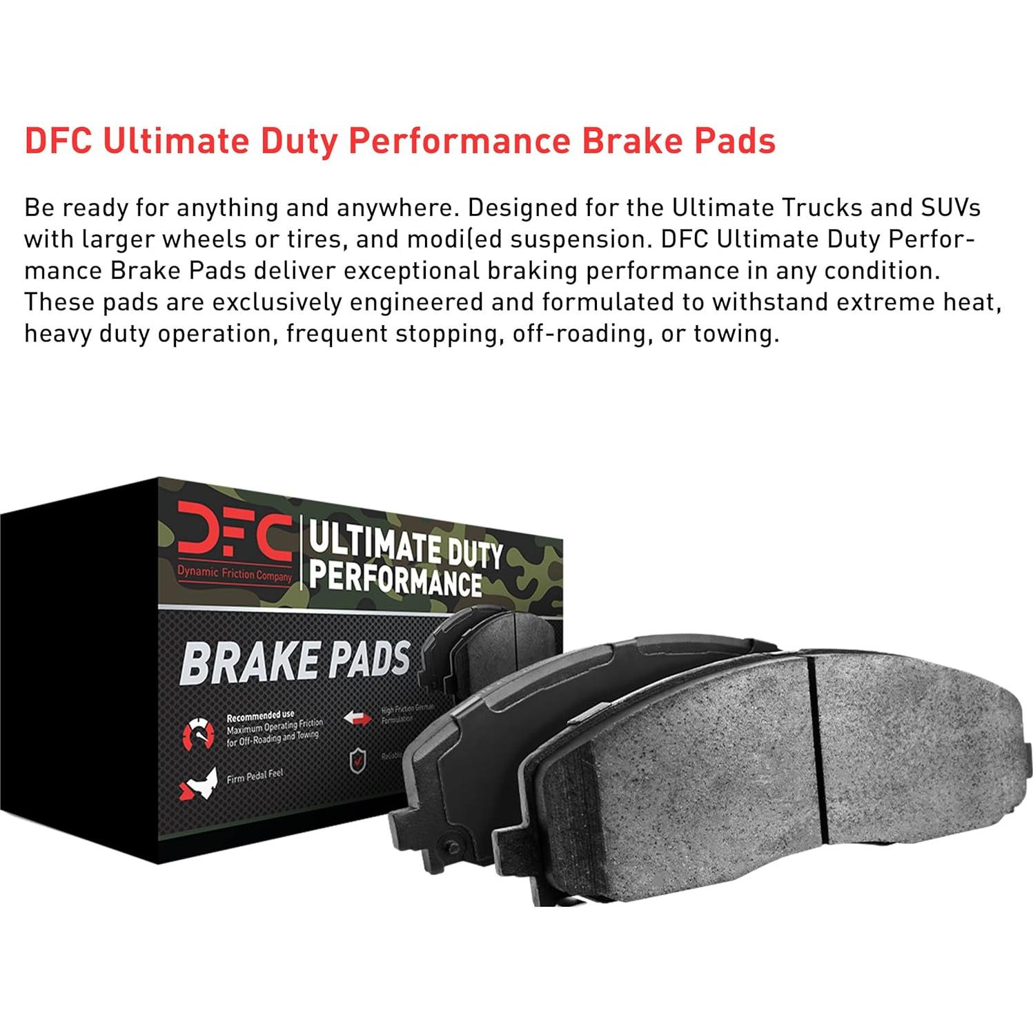 Kit de Frenos Frontales Dynamic Friction para Toyota Hilux 2016-2018