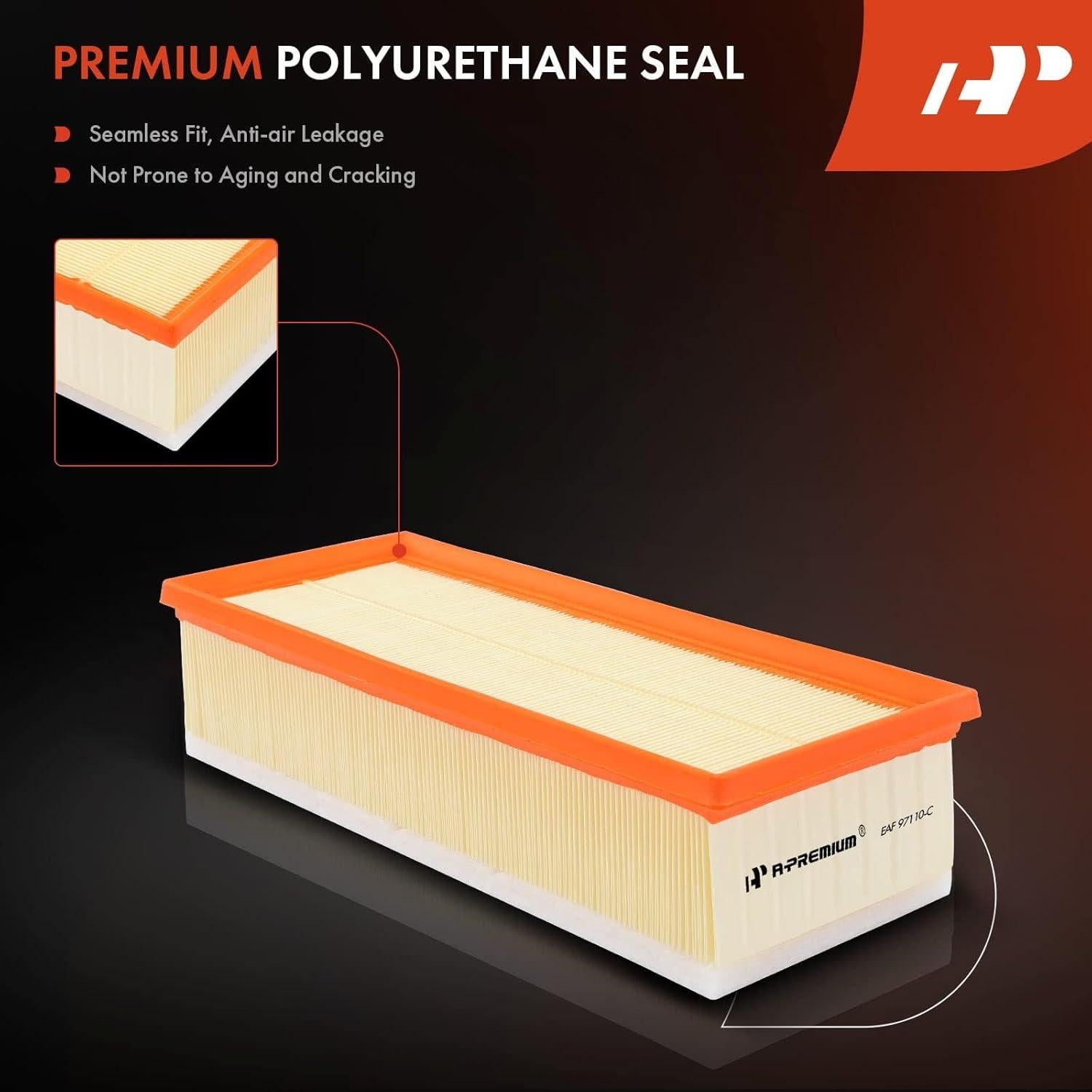 Filtro de aire A-Premium para Audi y Volkswagen 1.8L-2.0L